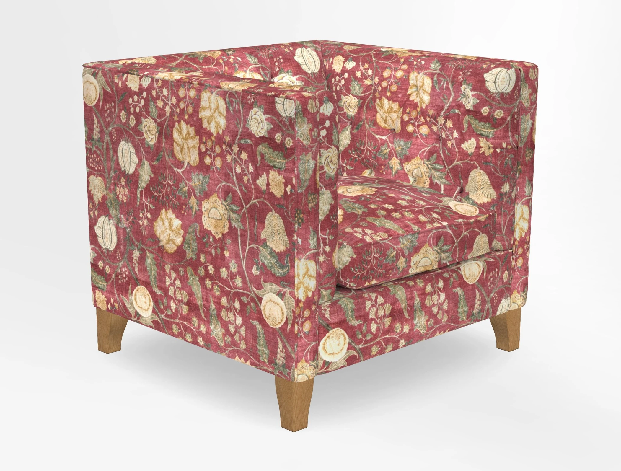 Haresfield Chair in Two Tone Plain Biscuit