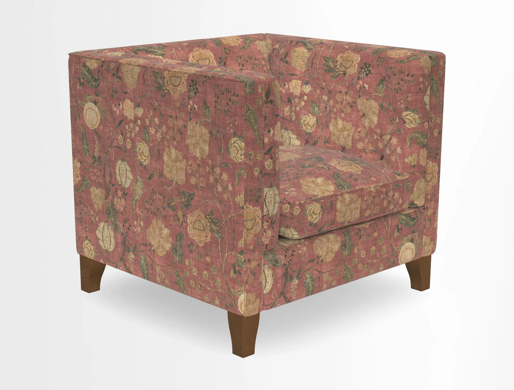Haresfield Chair in Two Tone Plain Biscuit