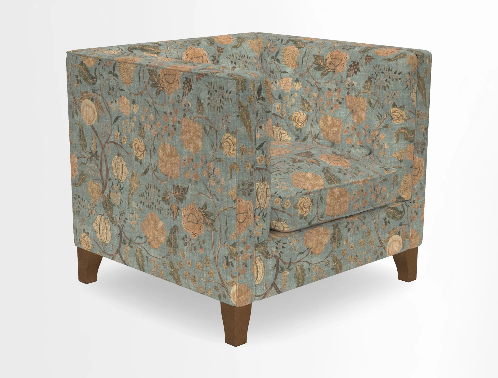 Haresfield Chair in Two Tone Plain Biscuit