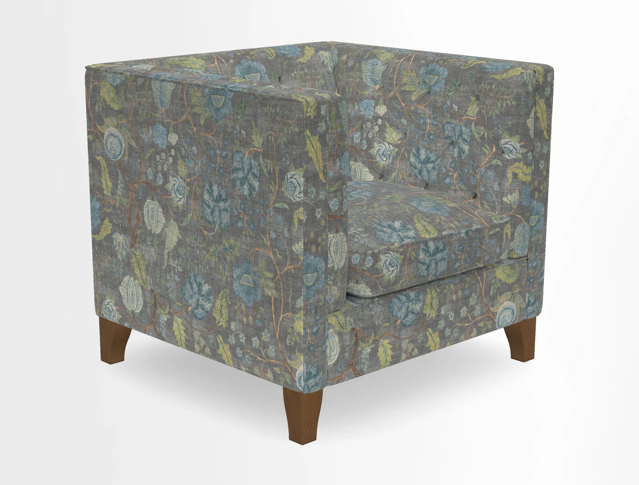 Haresfield Chair in Two Tone Plain Biscuit