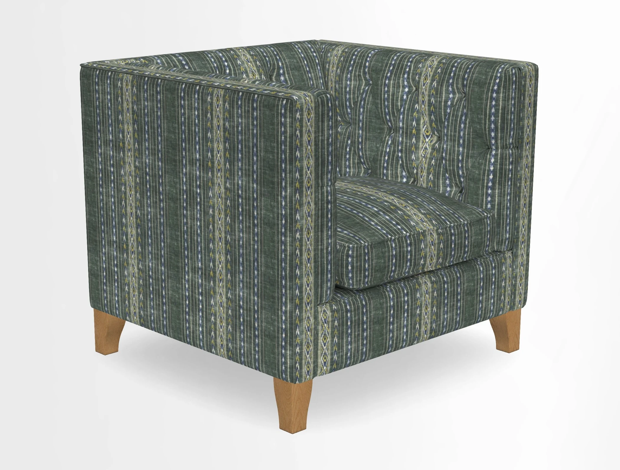 Haresfield Chair in Two Tone Plain Biscuit