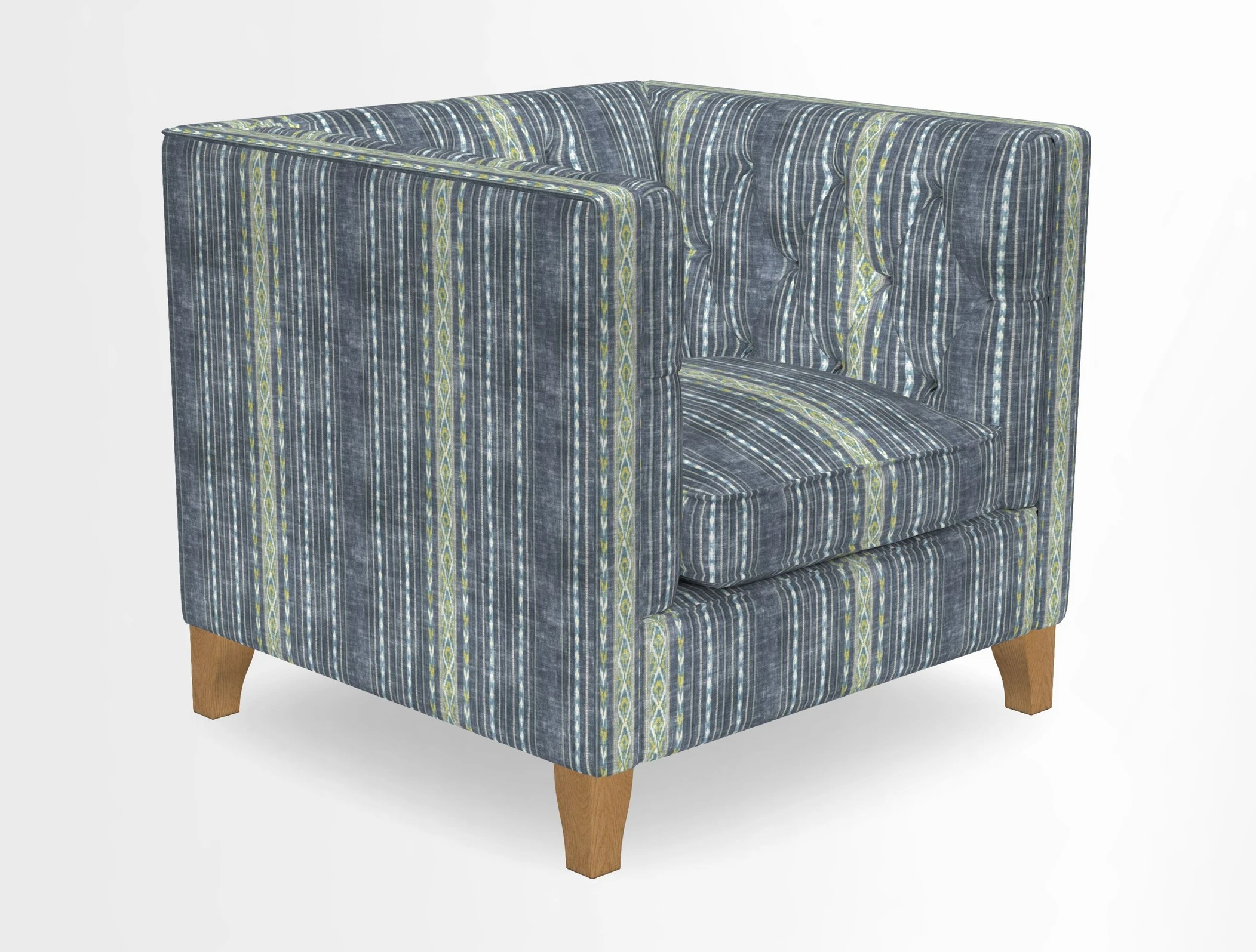 Haresfield Chair in Two Tone Plain Biscuit
