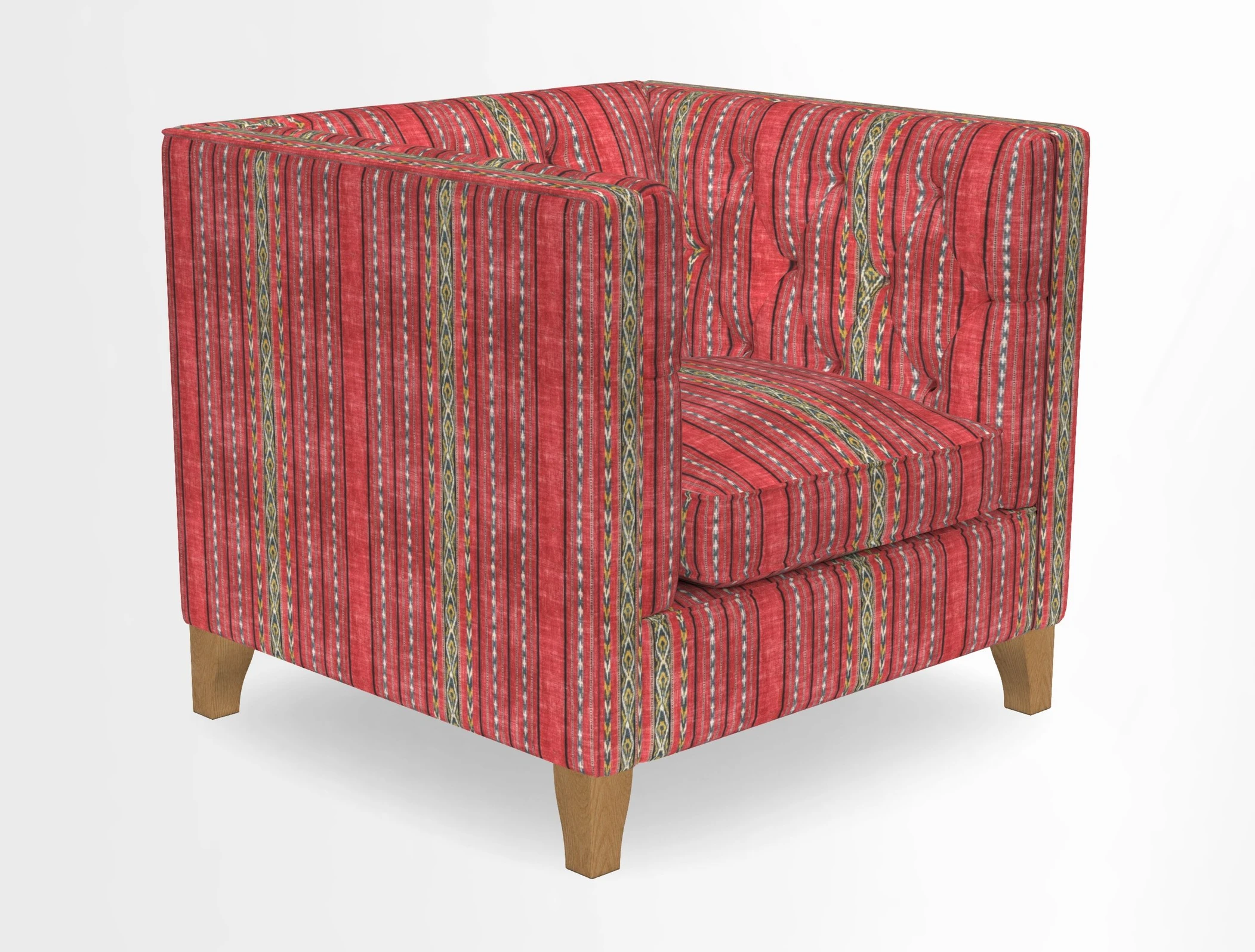 Haresfield Chair in Two Tone Plain Biscuit