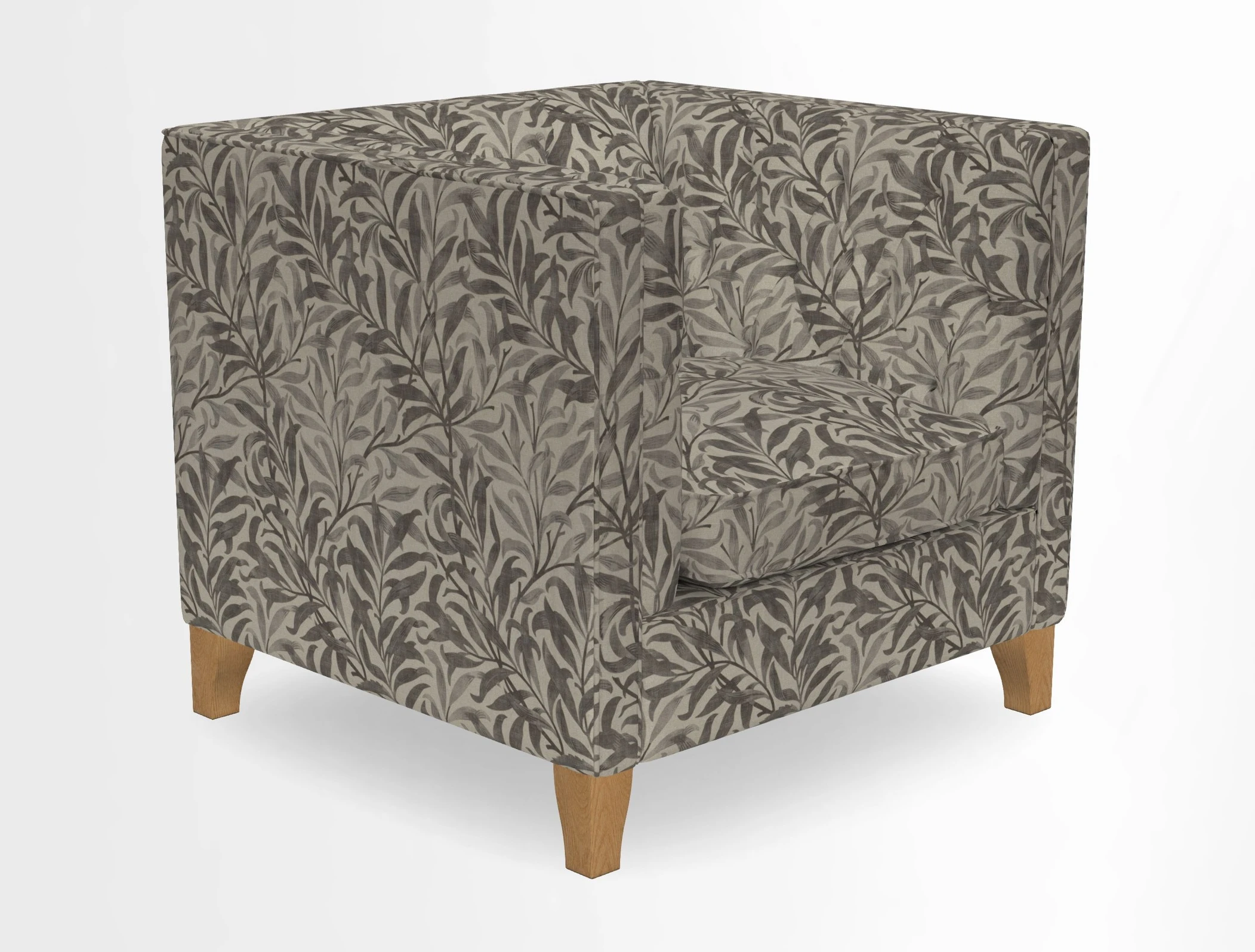 Haresfield Chair in Two Tone Plain Biscuit