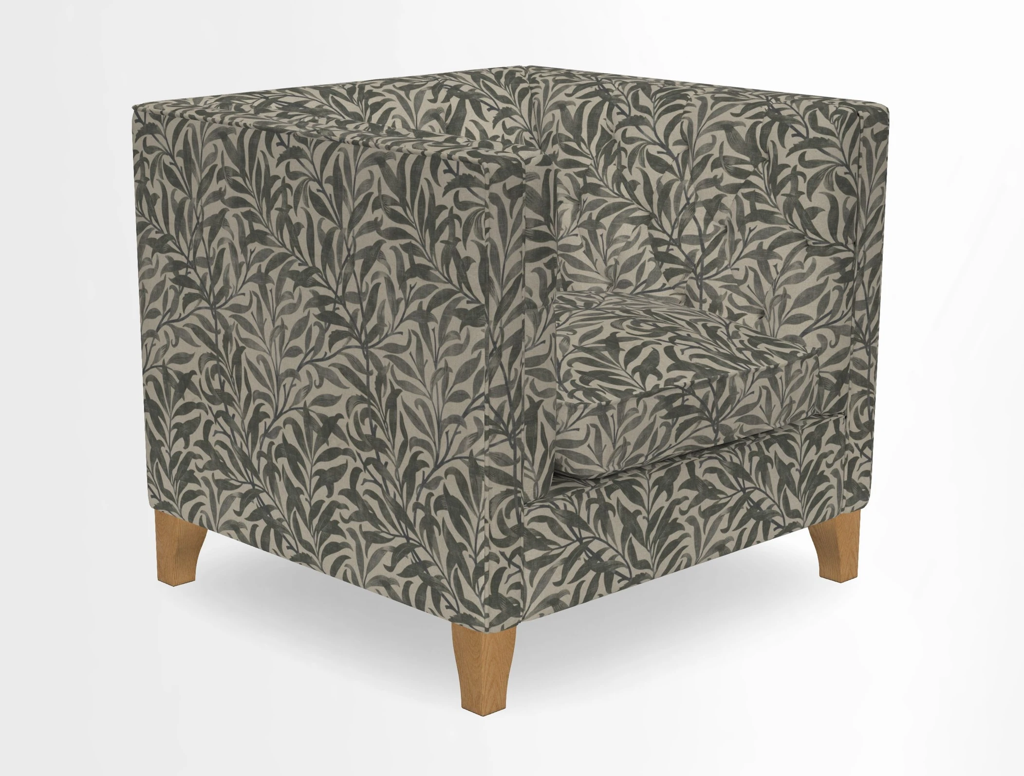 Haresfield Chair in Two Tone Plain Biscuit