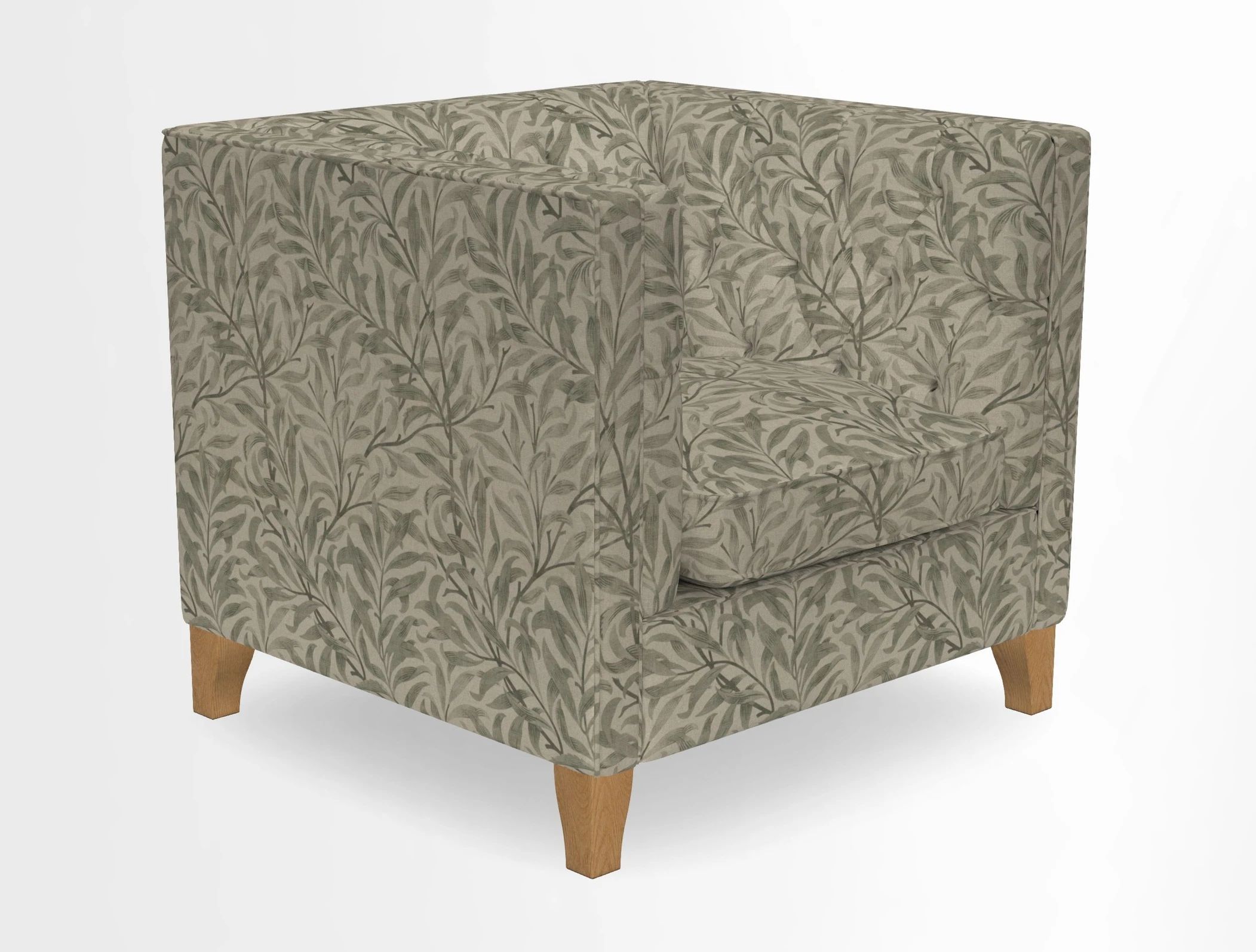 Haresfield Chair in Two Tone Plain Biscuit