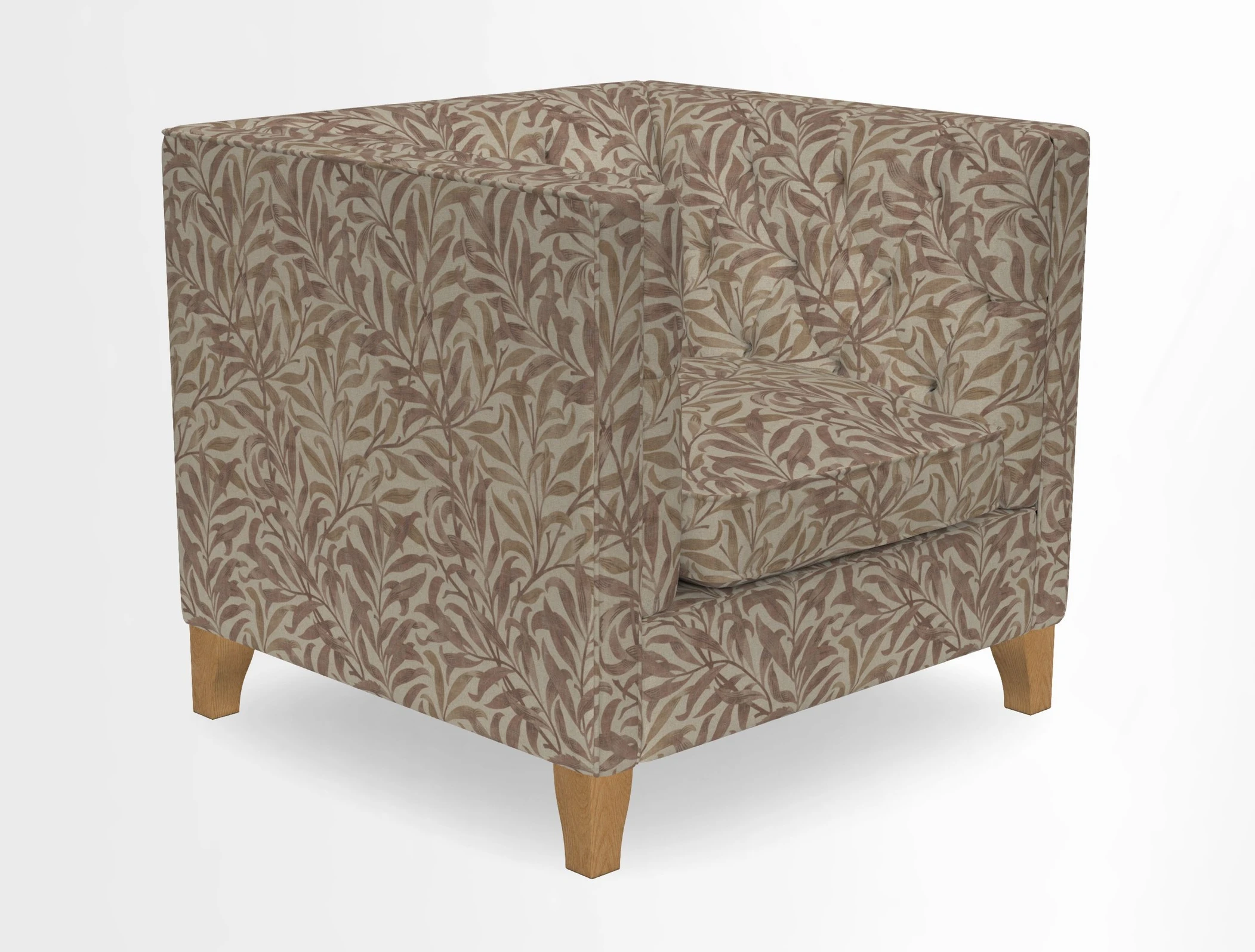 Haresfield Chair in Two Tone Plain Biscuit