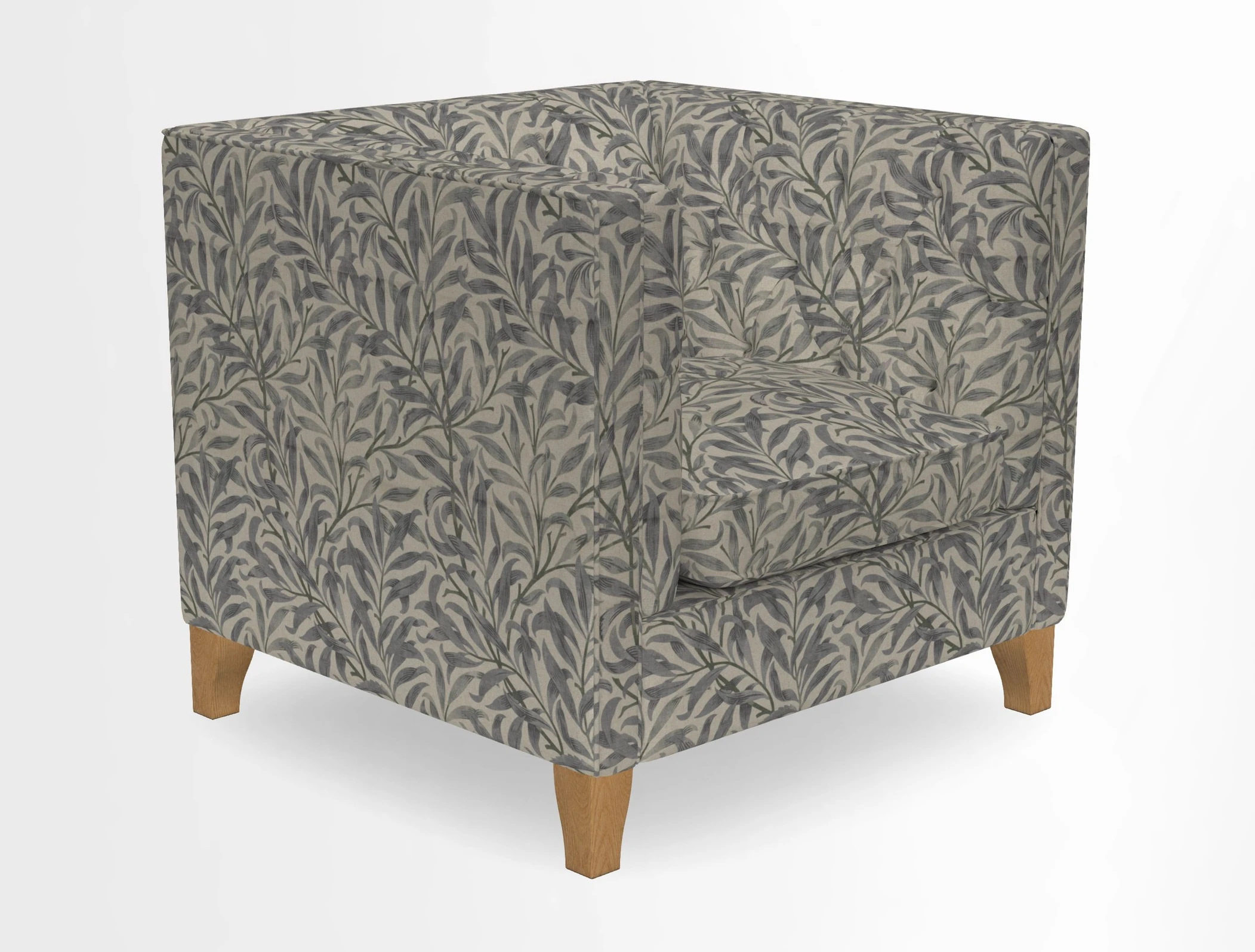 Haresfield Chair in Two Tone Plain Biscuit