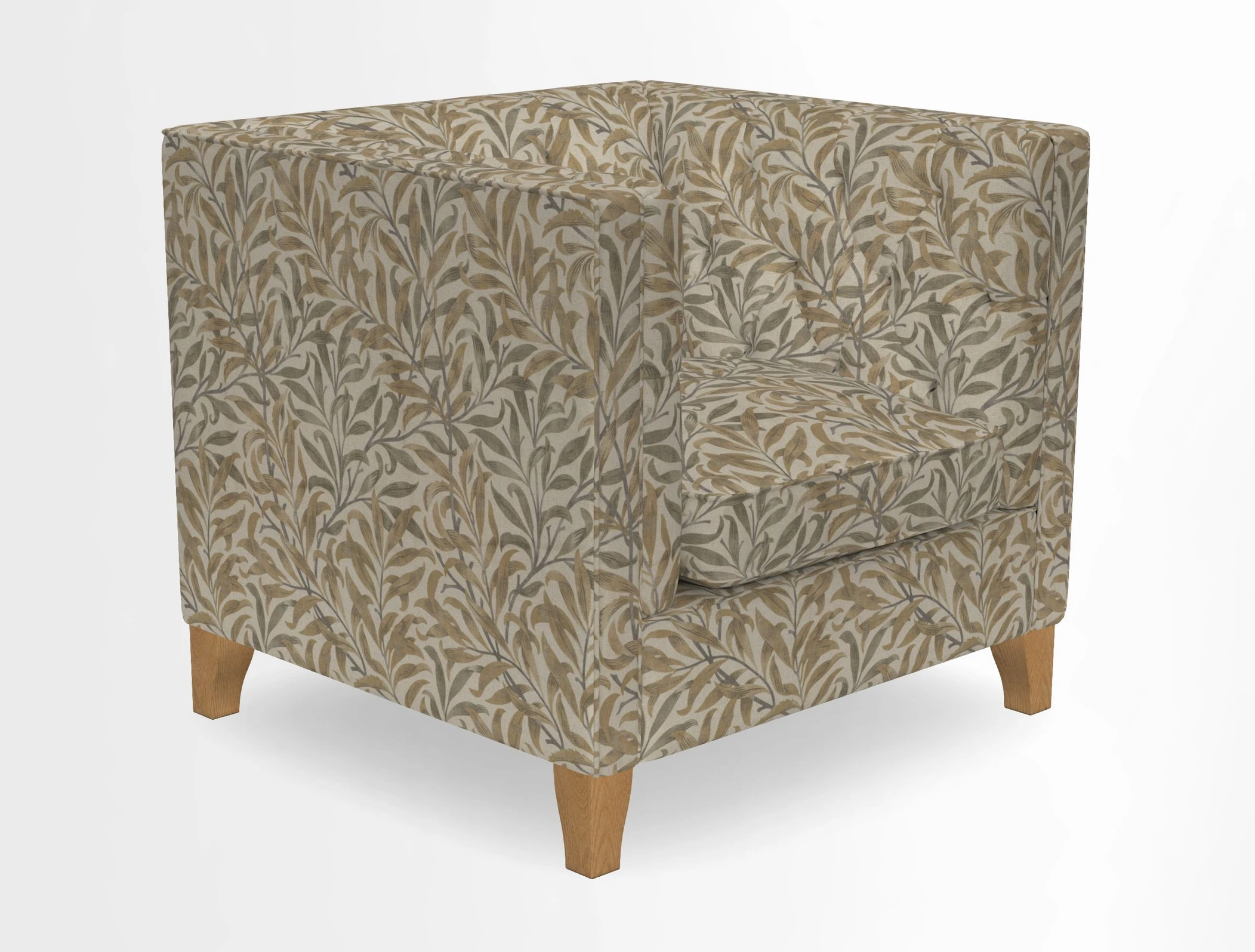 Haresfield Chair in Two Tone Plain Biscuit