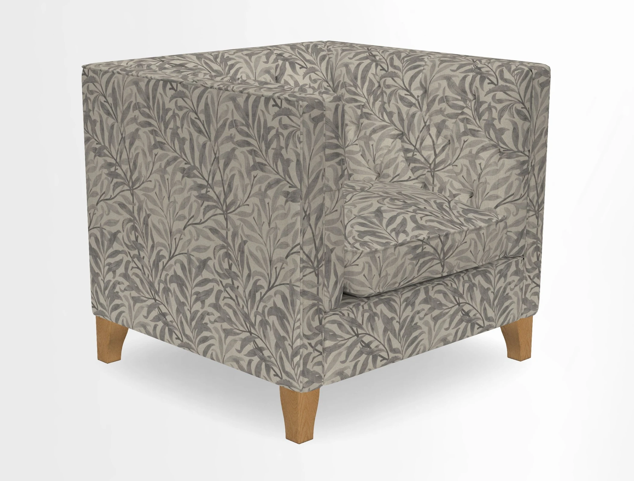 Haresfield Chair in Two Tone Plain Biscuit