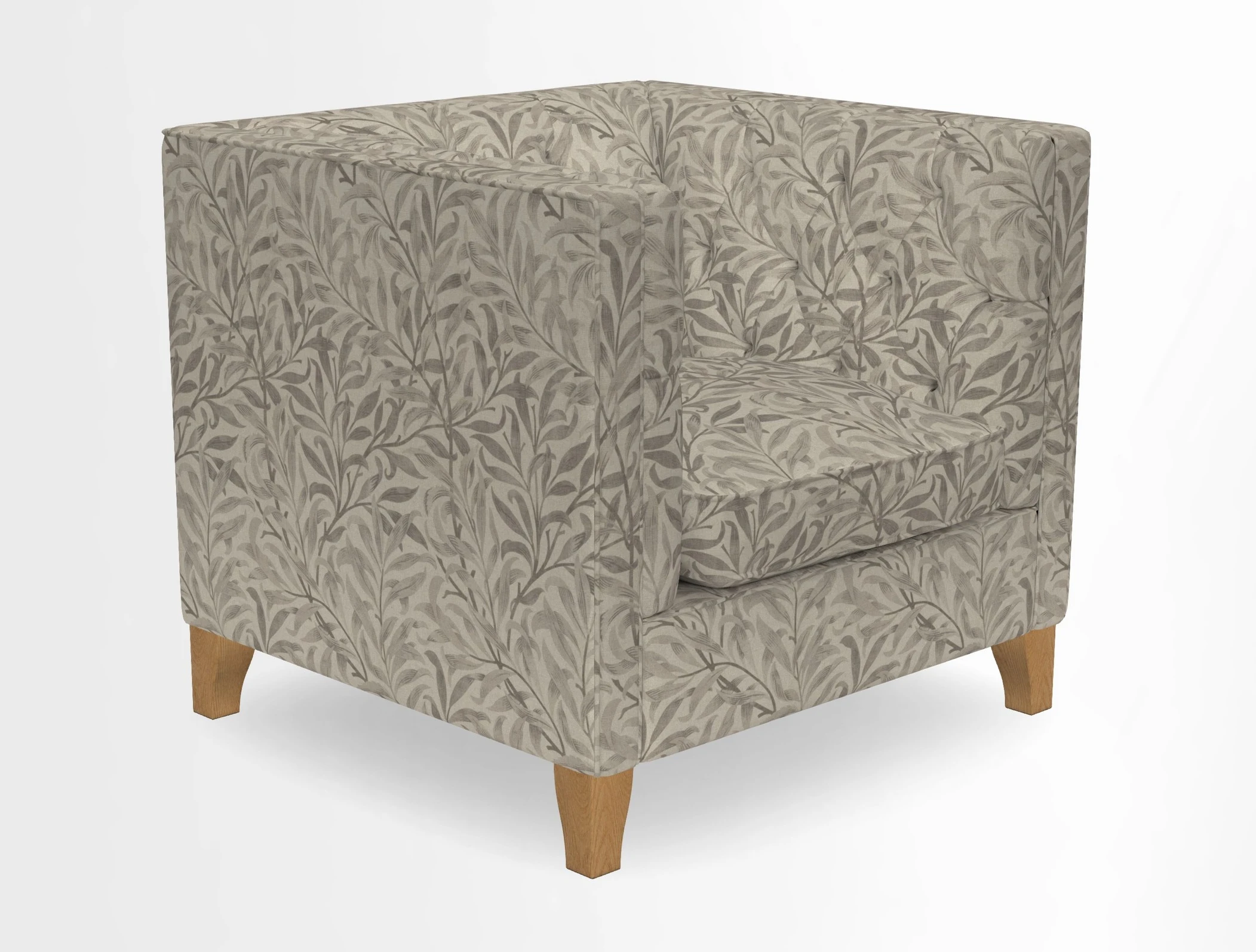 Haresfield Chair in Two Tone Plain Biscuit