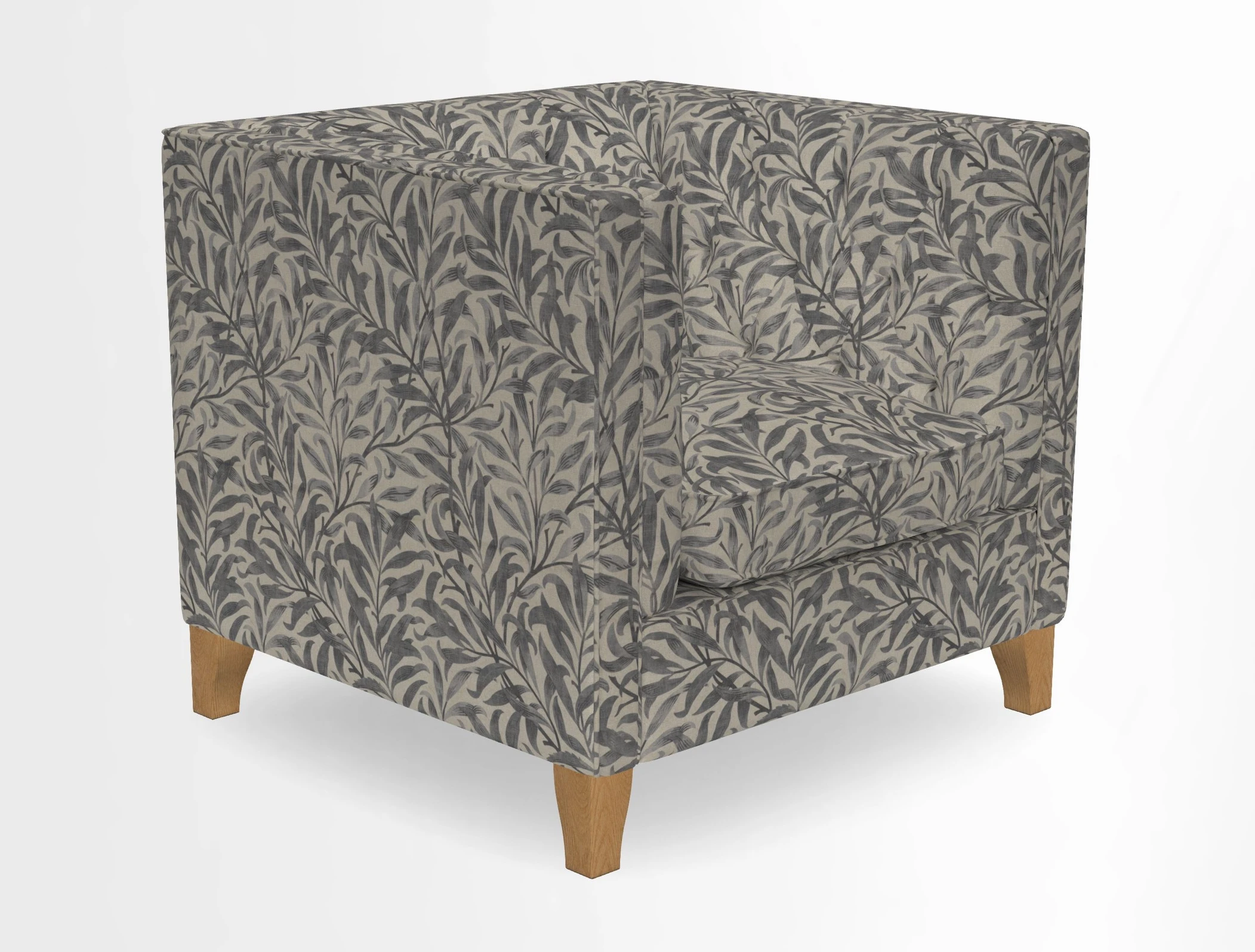 Haresfield Chair in Two Tone Plain Biscuit