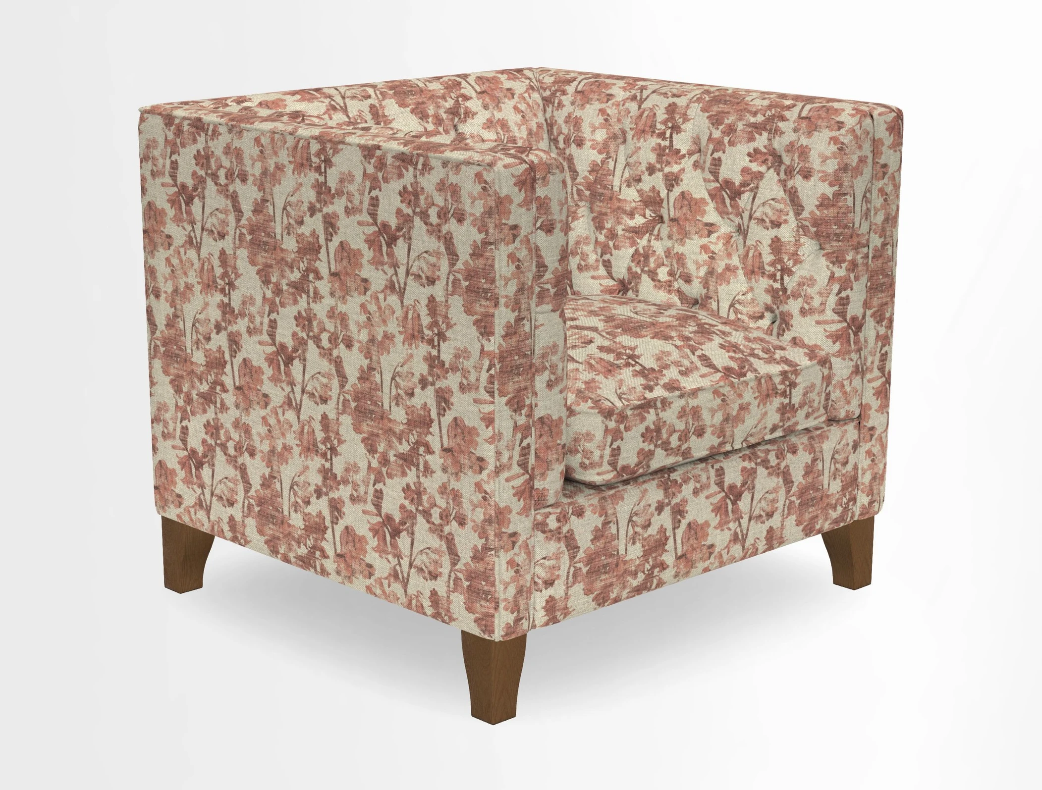 Haresfield Chair in Two Tone Plain Biscuit