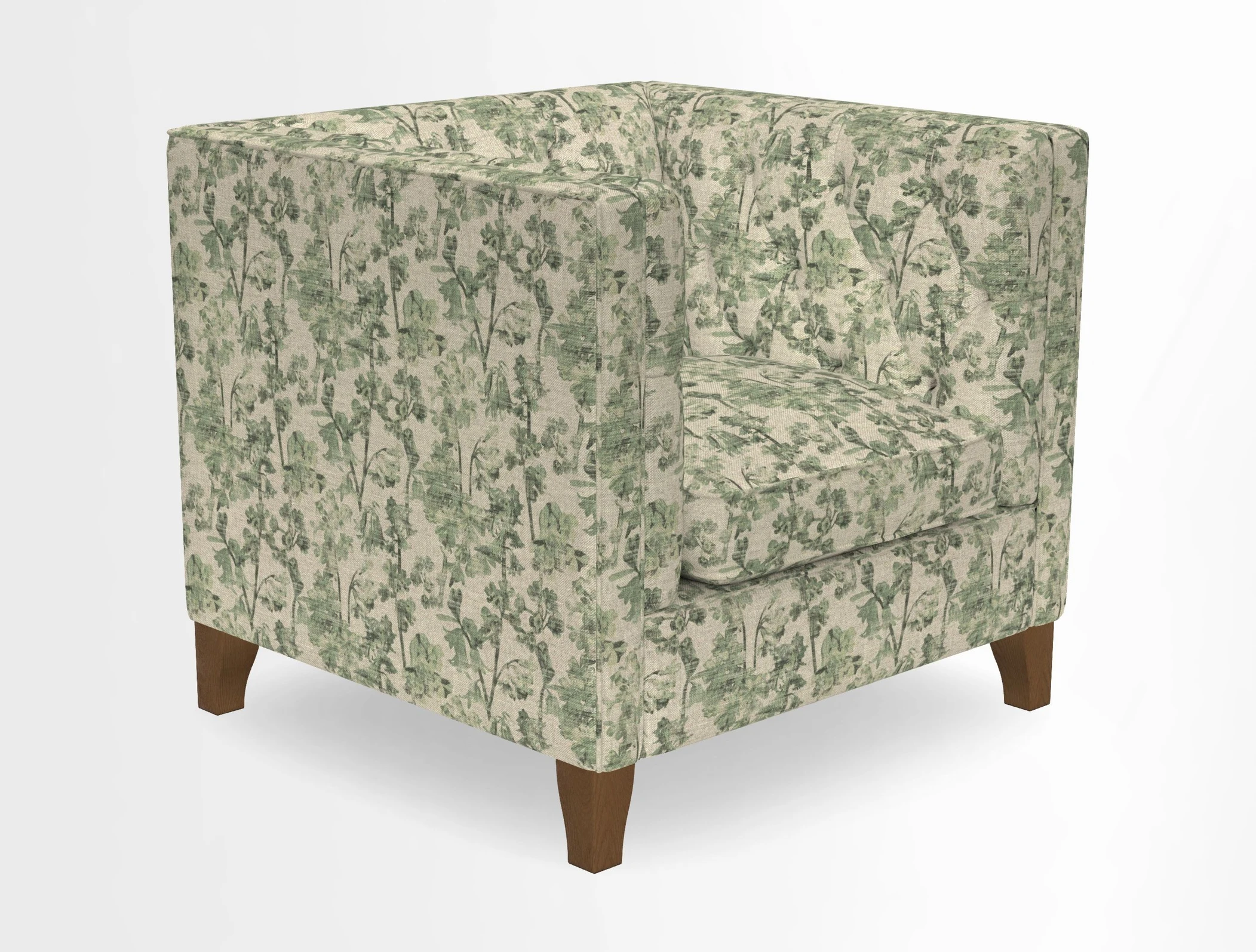 Haresfield Chair in Two Tone Plain Biscuit