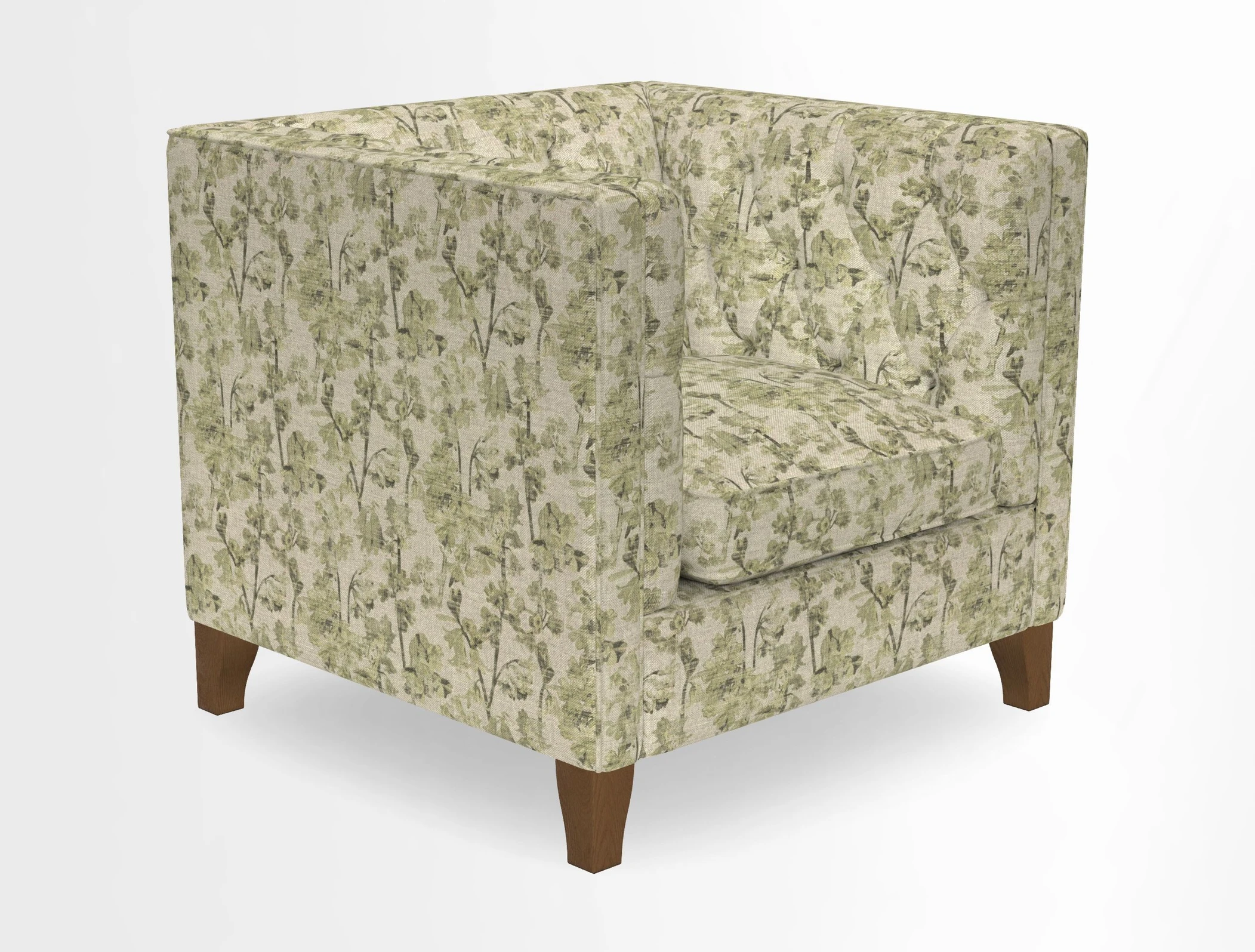 Haresfield Chair in Two Tone Plain Biscuit