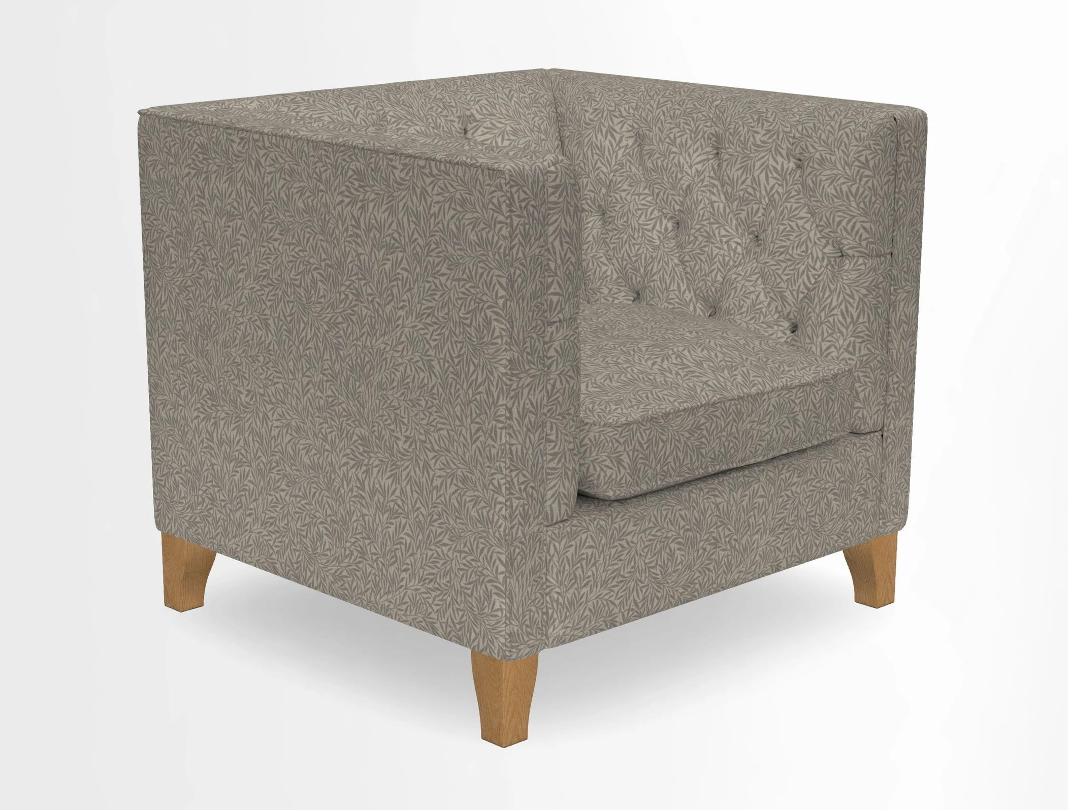 Haresfield Chair in Two Tone Plain Biscuit