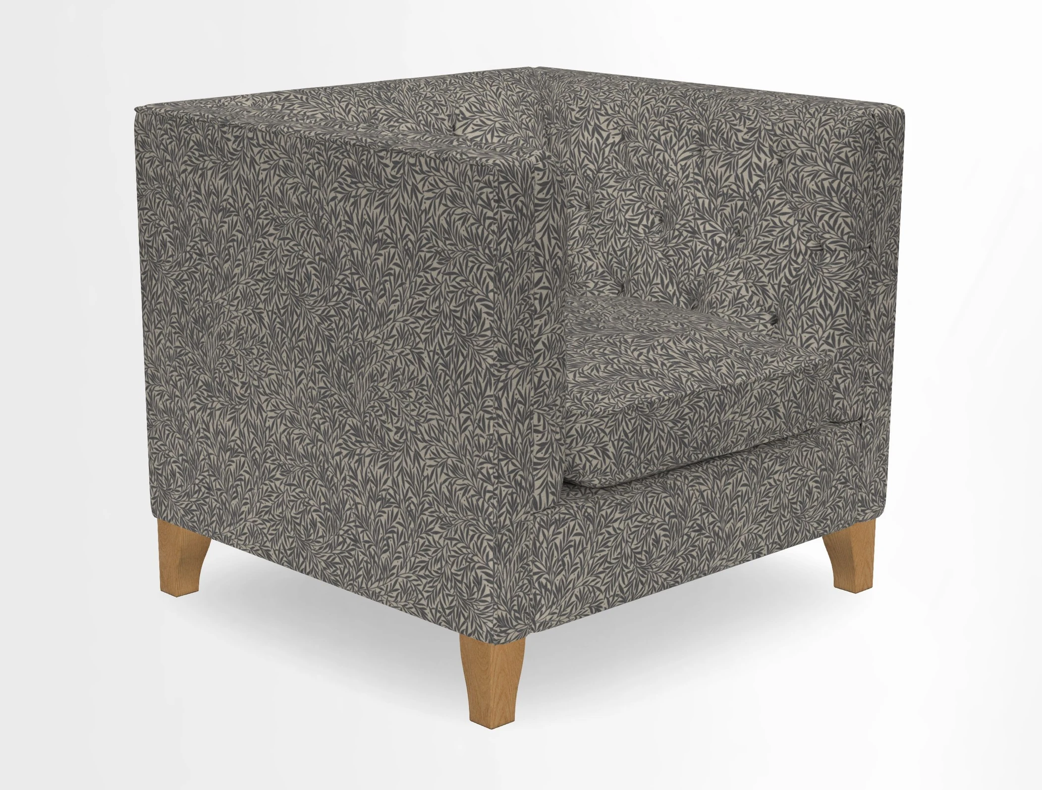 Haresfield Chair in Two Tone Plain Biscuit