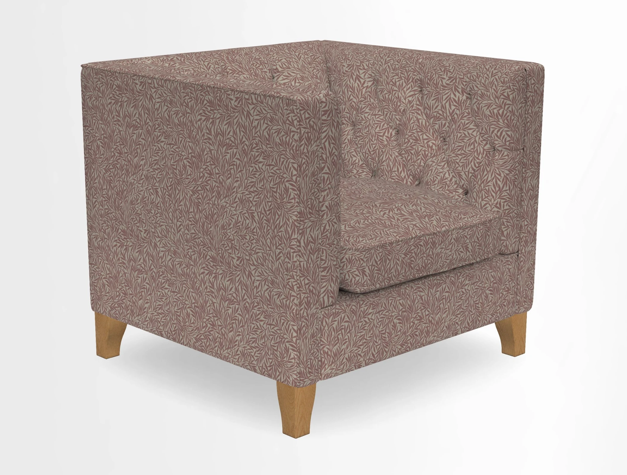 Haresfield Chair in Two Tone Plain Biscuit