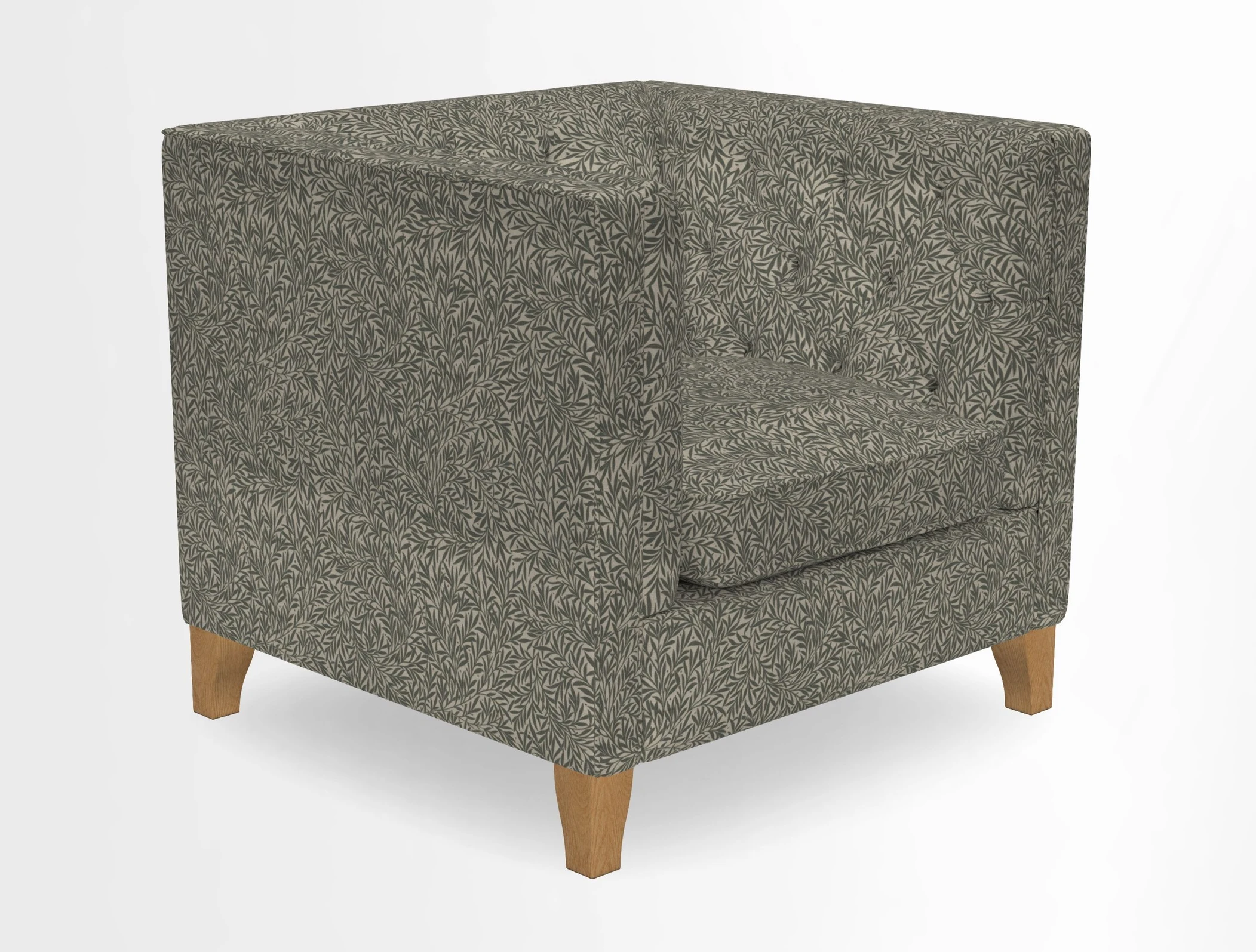 Haresfield Chair in Two Tone Plain Biscuit