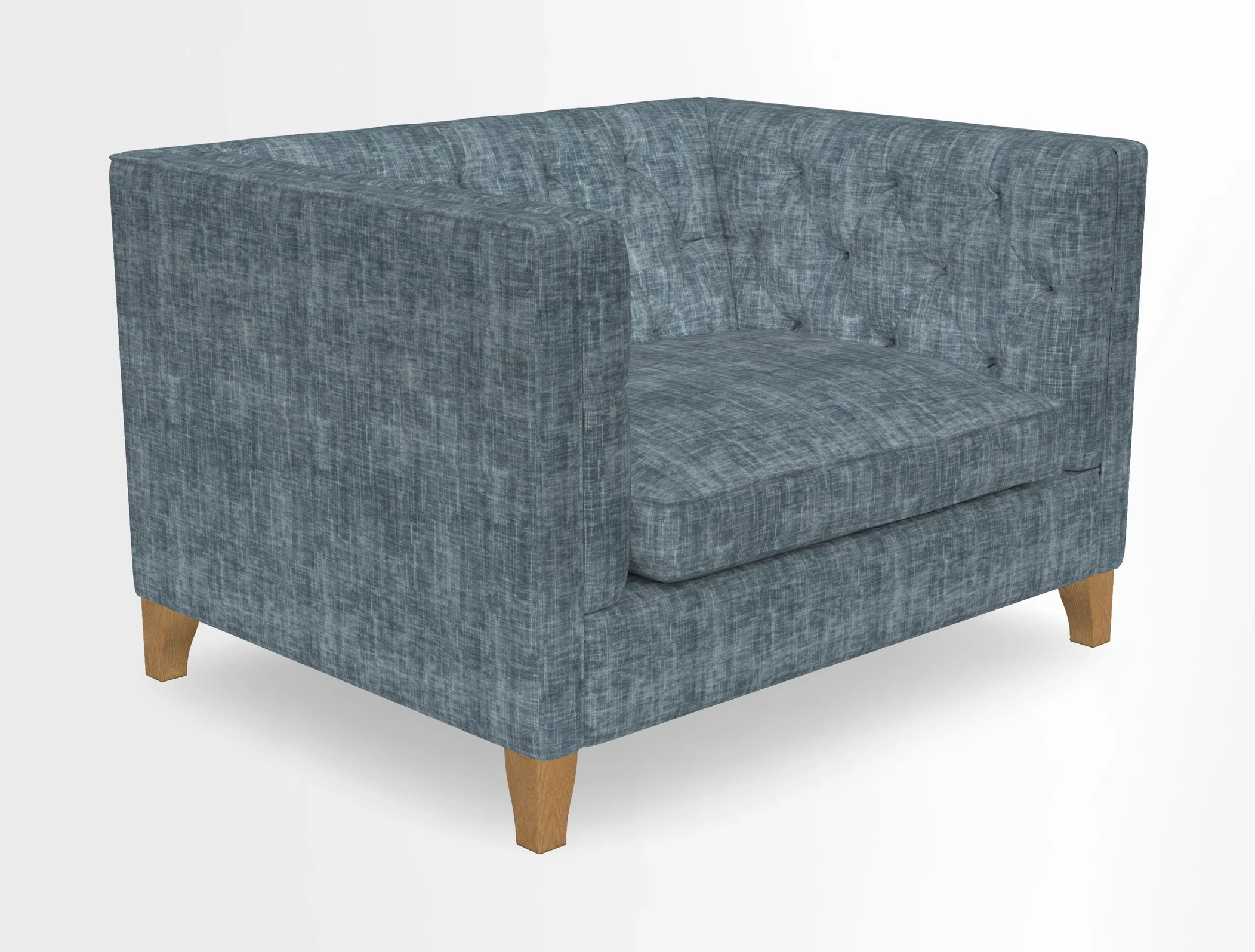 Haresfield Snuggler Dipped Arms in Mohair Lichen Seat Cushion in RHS Gertrude Jekyll Meadow Flower Olive and Scatters in RHS Gertrude Jekyll Folklore Olive