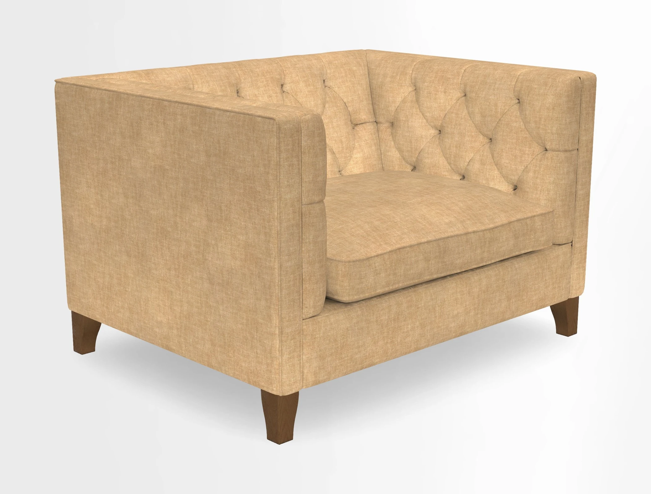 Haresfield Snuggler Dipped Arms in Mohair Lichen Seat Cushion in RHS Gertrude Jekyll Meadow Flower Olive and Scatters in RHS Gertrude Jekyll Folklore Olive