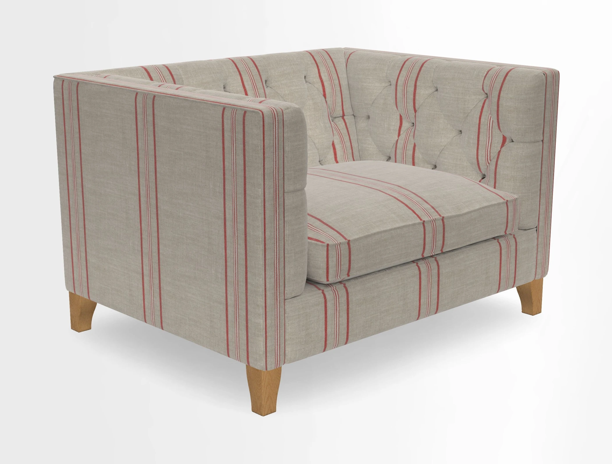 Haresfield Snuggler Dipped Arms in Mohair Lichen Seat Cushion in RHS Gertrude Jekyll Meadow Flower Olive and Scatters in RHS Gertrude Jekyll Folklore Olive