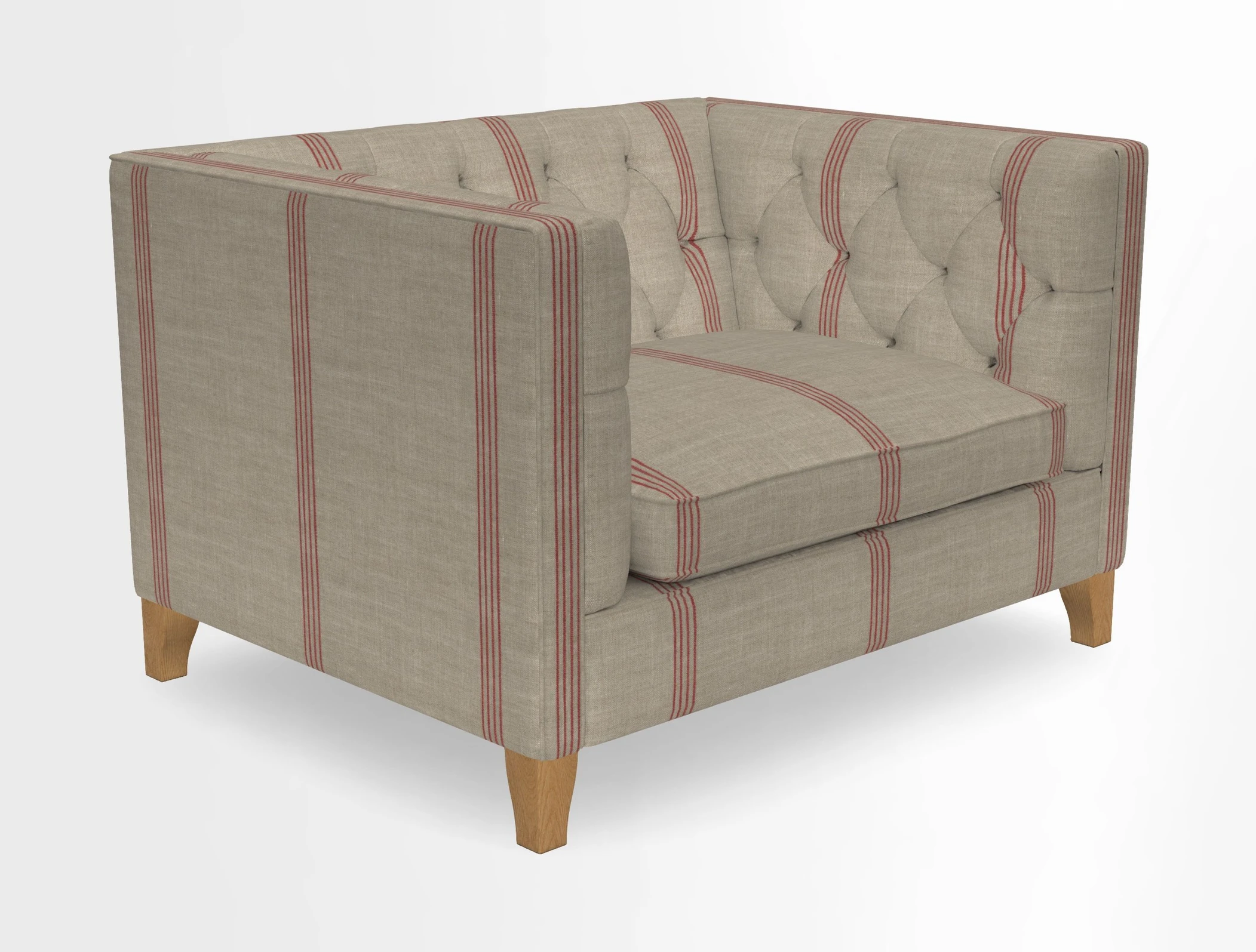 Haresfield Snuggler Dipped Arms in Mohair Lichen Seat Cushion in RHS Gertrude Jekyll Meadow Flower Olive and Scatters in RHS Gertrude Jekyll Folklore Olive