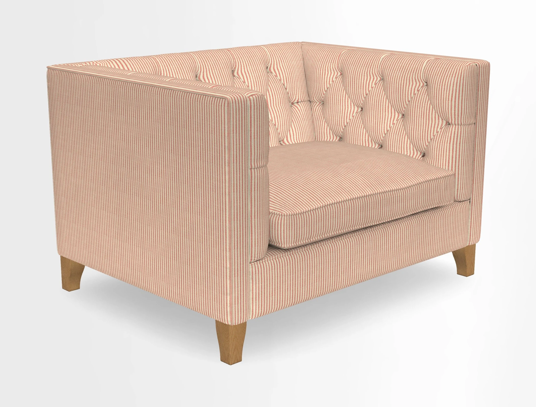 Haresfield Snuggler Dipped Arms in Mohair Lichen Seat Cushion in RHS Gertrude Jekyll Meadow Flower Olive and Scatters in RHS Gertrude Jekyll Folklore Olive