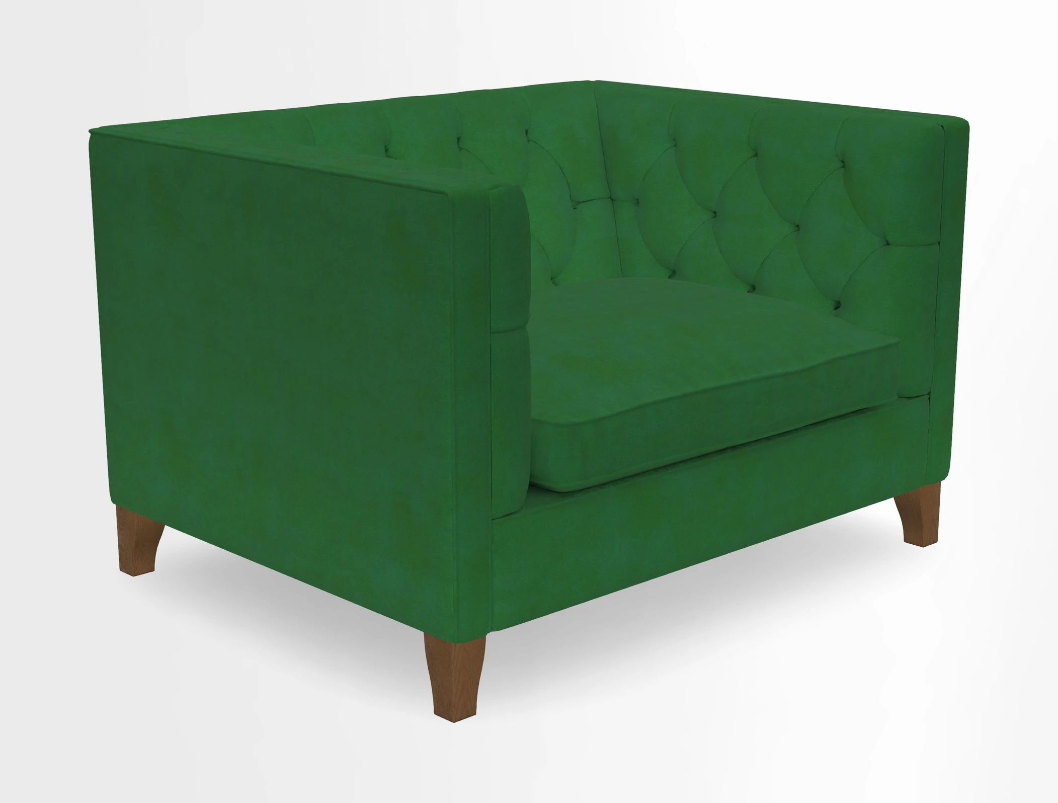Haresfield Snuggler Dipped Arms in Mohair Lichen Seat Cushion in RHS Gertrude Jekyll Meadow Flower Olive and Scatters in RHS Gertrude Jekyll Folklore Olive