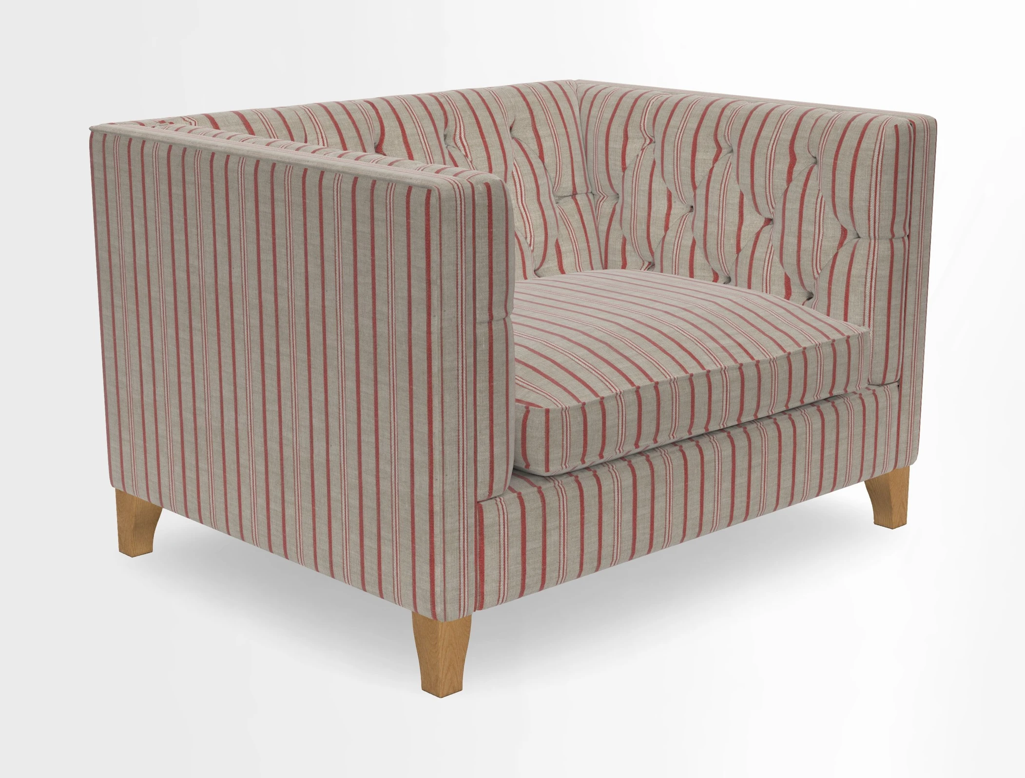 Haresfield Snuggler Dipped Arms in Mohair Lichen Seat Cushion in RHS Gertrude Jekyll Meadow Flower Olive and Scatters in RHS Gertrude Jekyll Folklore Olive