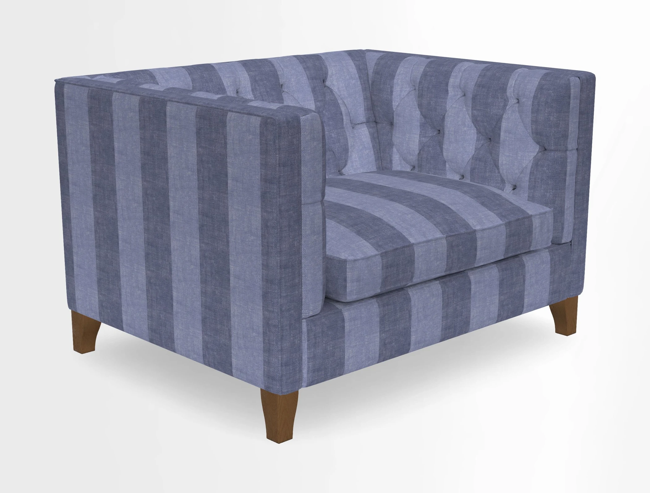 Haresfield Snuggler Dipped Arms in Mohair Lichen Seat Cushion in RHS Gertrude Jekyll Meadow Flower Olive and Scatters in RHS Gertrude Jekyll Folklore Olive