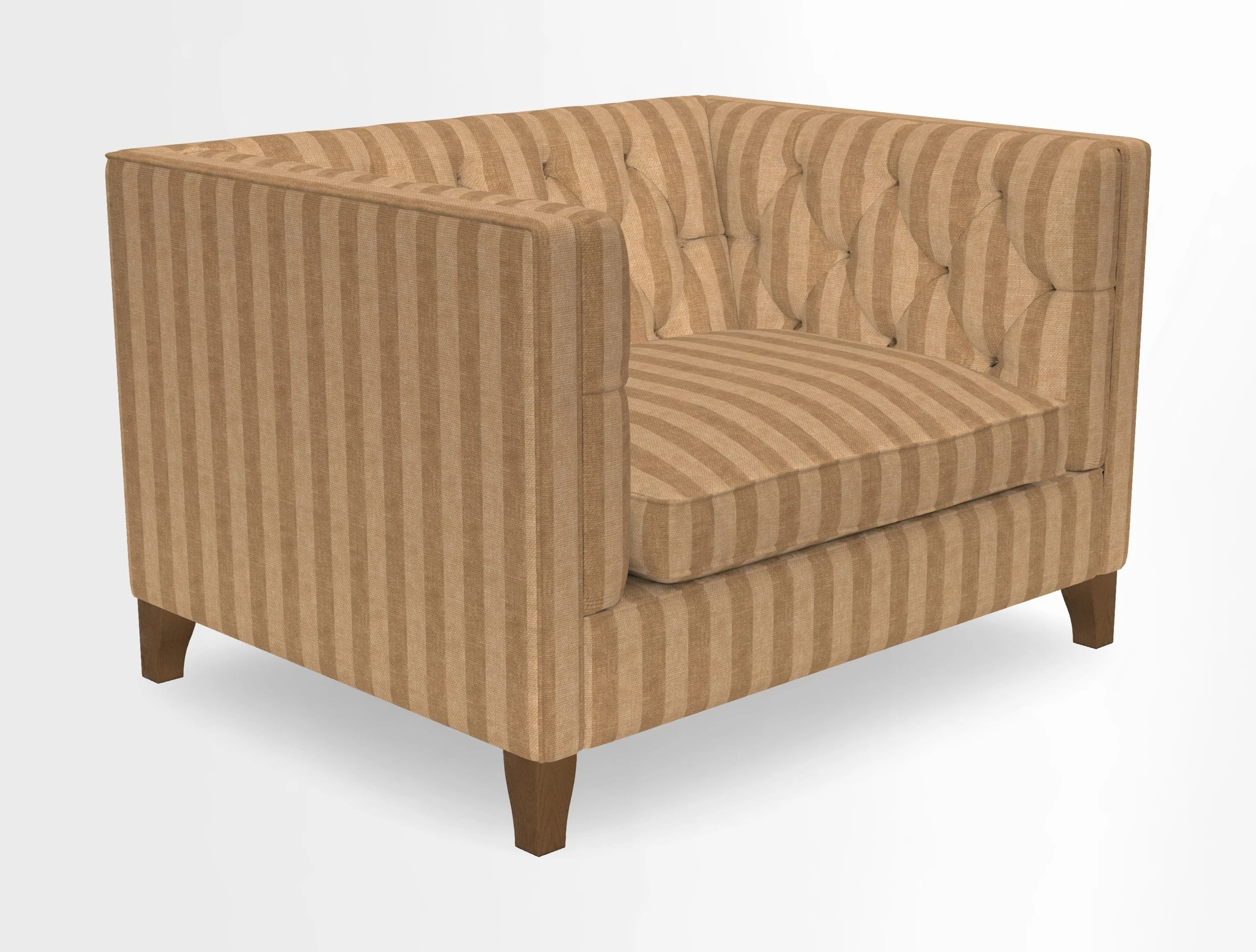 Haresfield Snuggler Dipped Arms in Mohair Lichen Seat Cushion in RHS Gertrude Jekyll Meadow Flower Olive and Scatters in RHS Gertrude Jekyll Folklore Olive