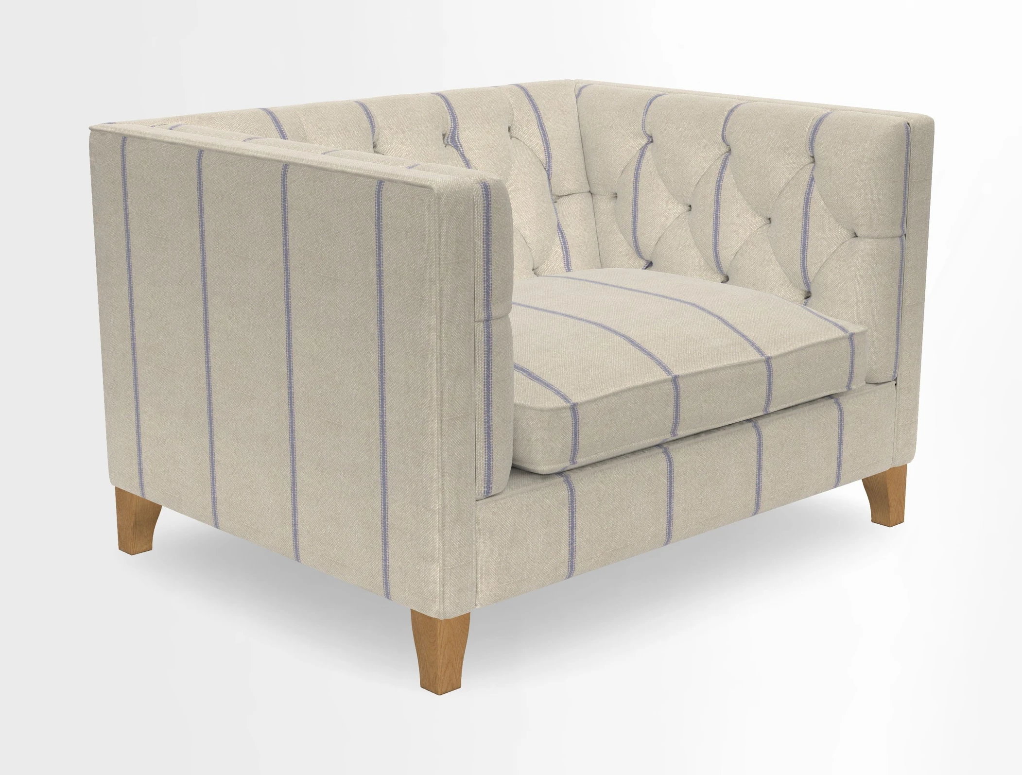 Haresfield Snuggler Dipped Arms in Mohair Lichen Seat Cushion in RHS Gertrude Jekyll Meadow Flower Olive and Scatters in RHS Gertrude Jekyll Folklore Olive
