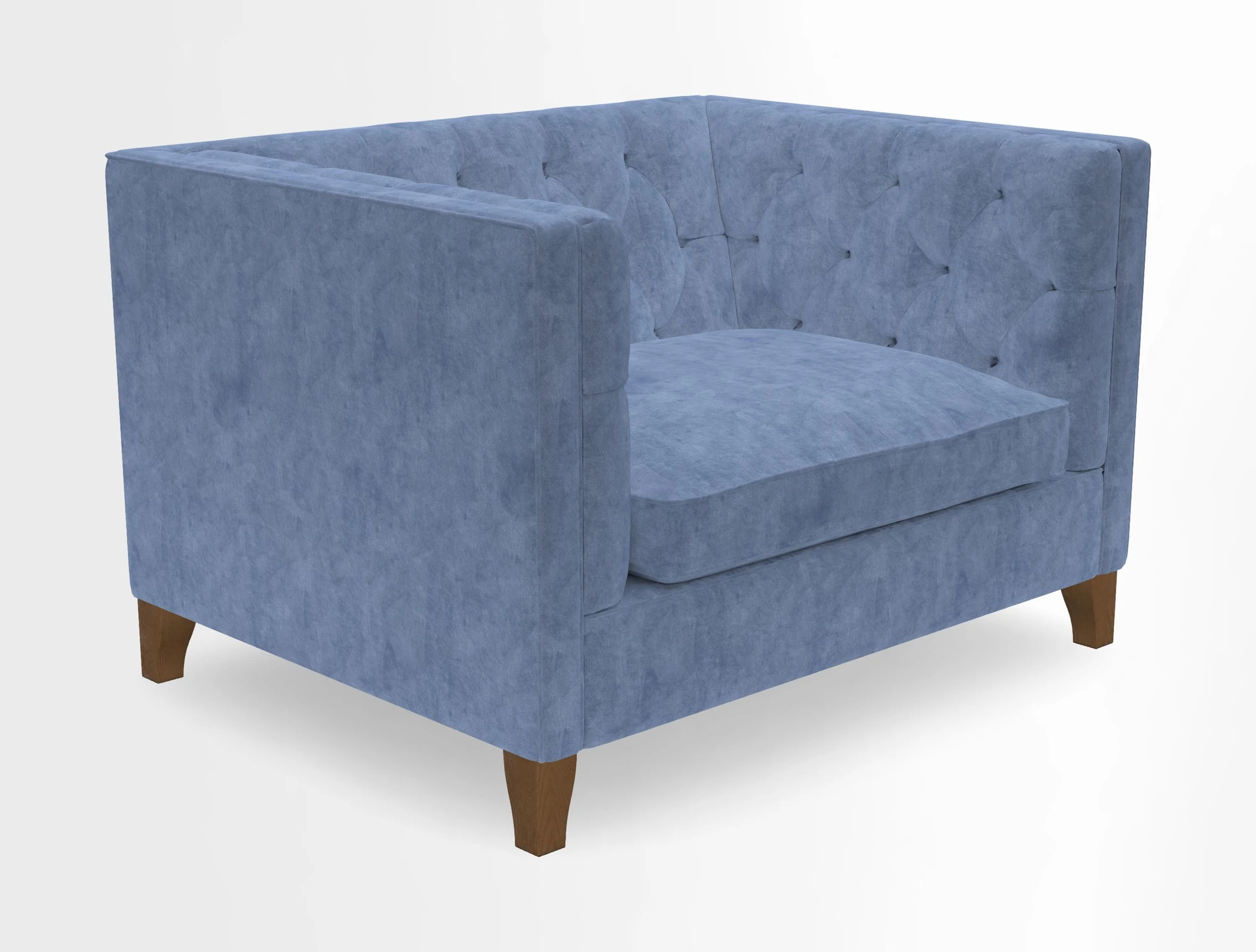 Haresfield Snuggler Dipped Arms in Mohair Lichen Seat Cushion in RHS Gertrude Jekyll Meadow Flower Olive and Scatters in RHS Gertrude Jekyll Folklore Olive