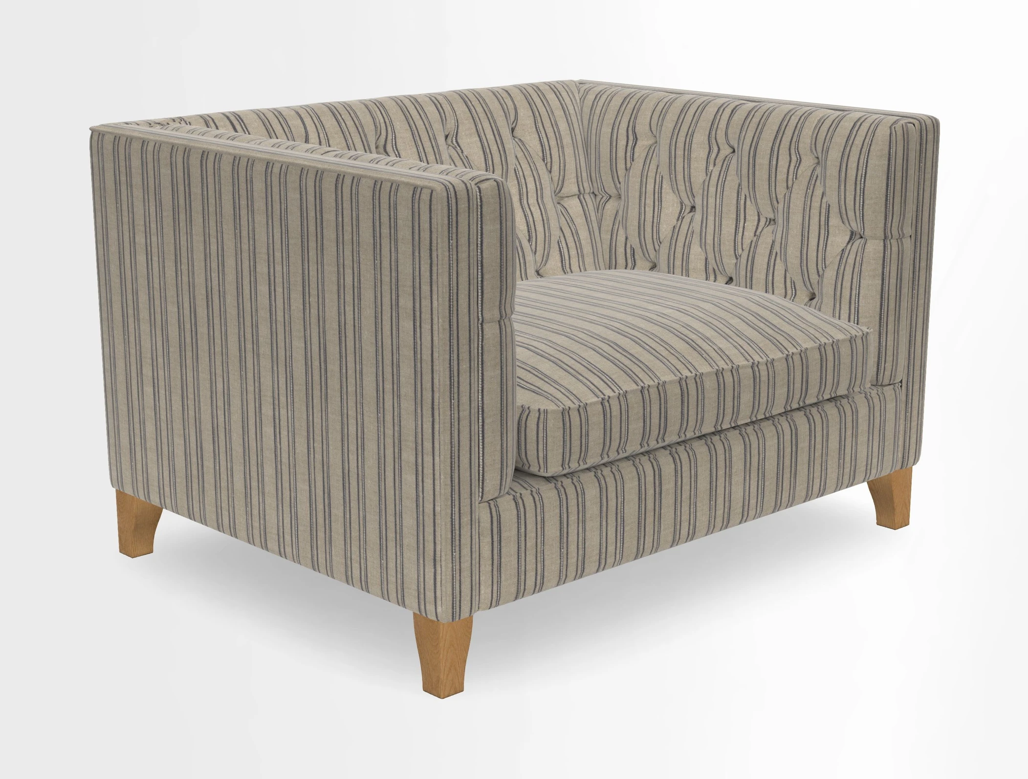 Haresfield Snuggler Dipped Arms in Mohair Lichen Seat Cushion in RHS Gertrude Jekyll Meadow Flower Olive and Scatters in RHS Gertrude Jekyll Folklore Olive