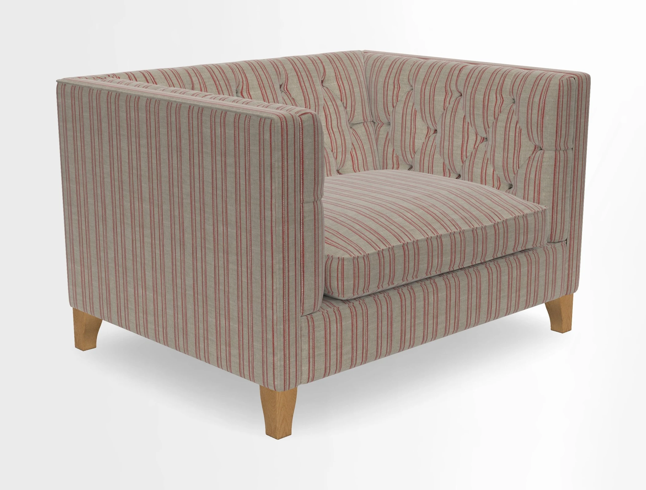 Haresfield Snuggler Dipped Arms in Mohair Lichen Seat Cushion in RHS Gertrude Jekyll Meadow Flower Olive and Scatters in RHS Gertrude Jekyll Folklore Olive