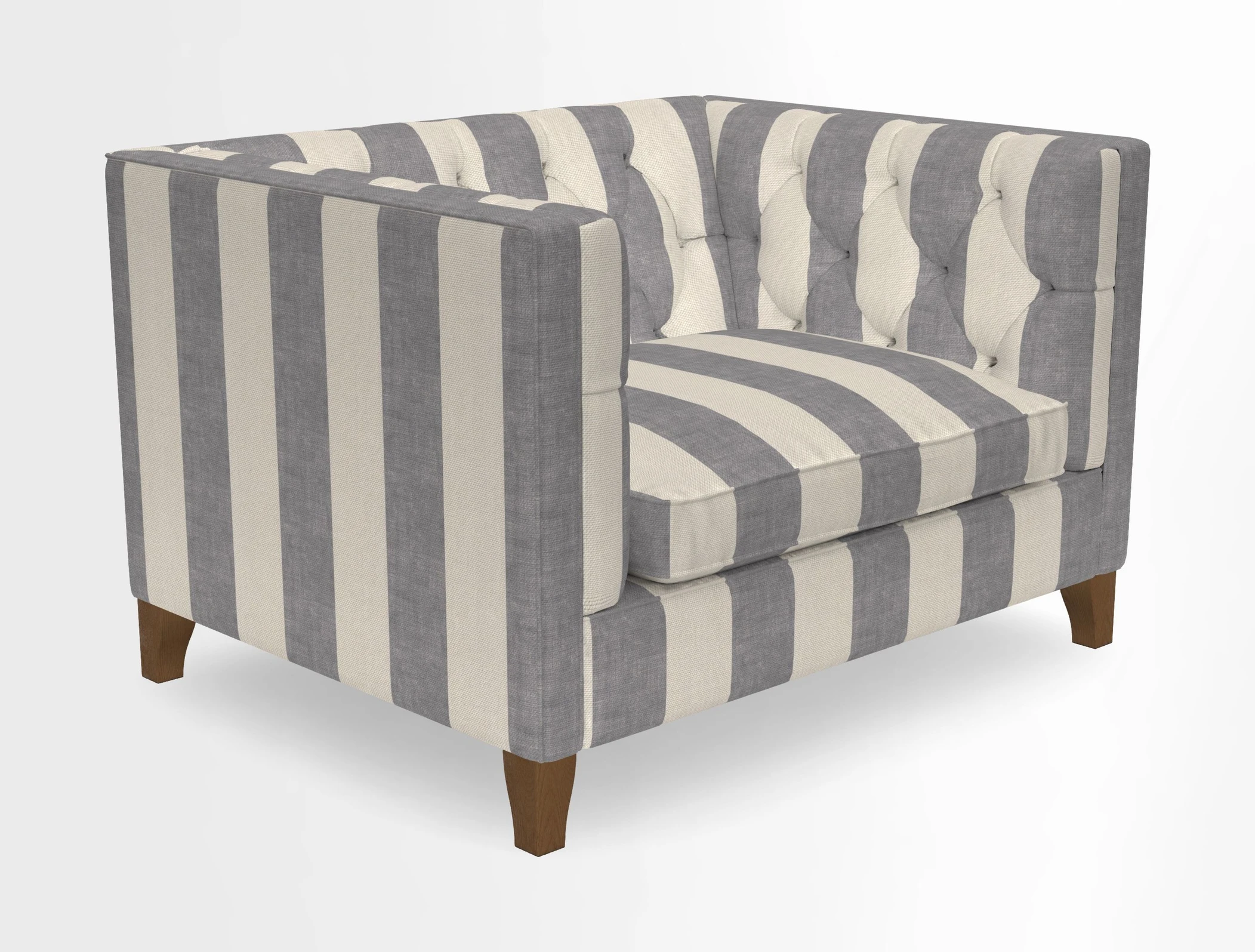 Haresfield Snuggler Dipped Arms in Mohair Lichen Seat Cushion in RHS Gertrude Jekyll Meadow Flower Olive and Scatters in RHS Gertrude Jekyll Folklore Olive