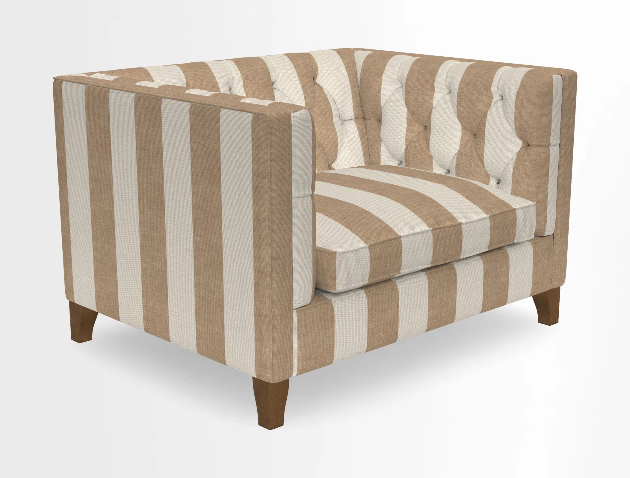 Haresfield Snuggler Dipped Arms in Mohair Lichen Seat Cushion in RHS Gertrude Jekyll Meadow Flower Olive and Scatters in RHS Gertrude Jekyll Folklore Olive