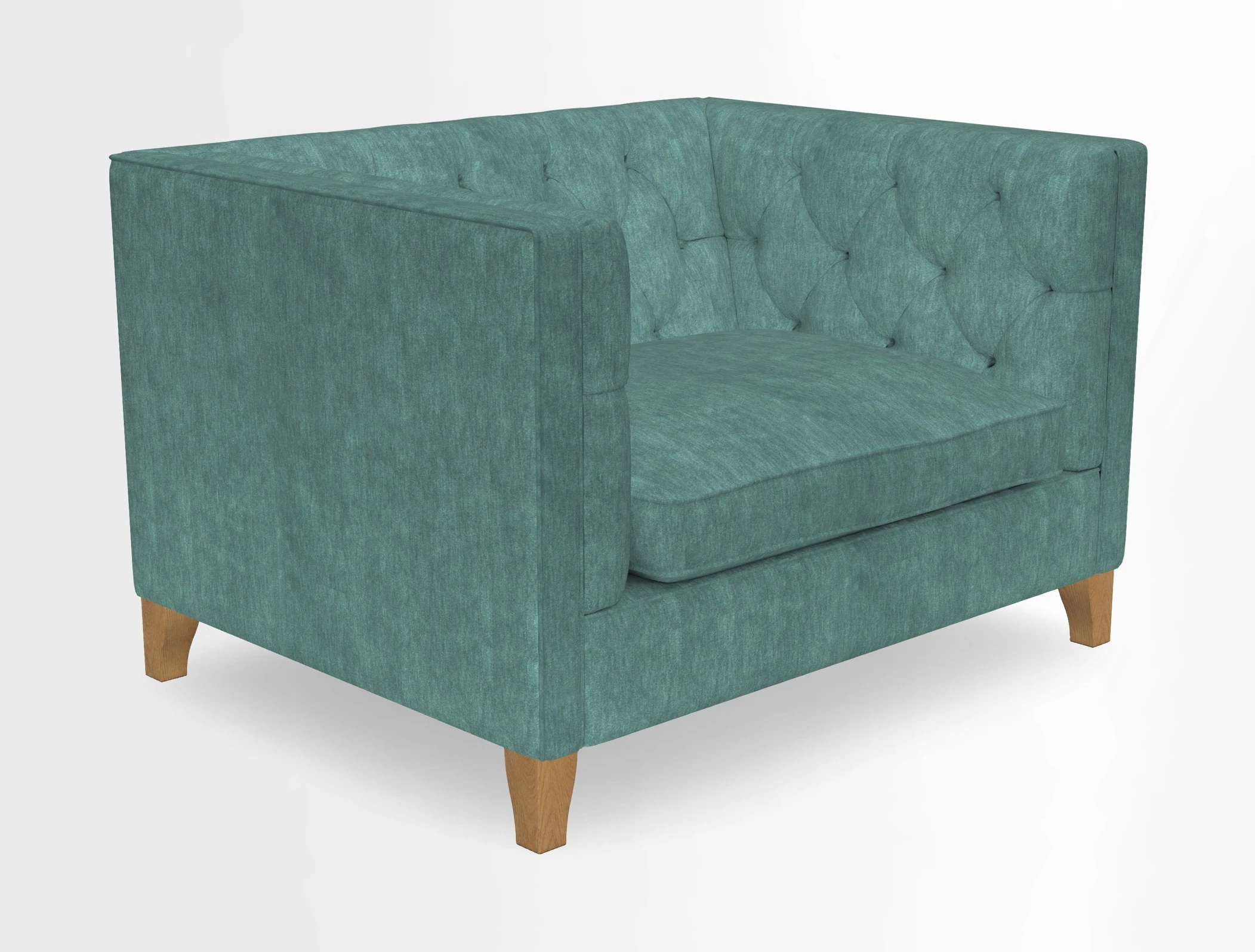Haresfield Snuggler Dipped Arms in Mohair Lichen Seat Cushion in RHS Gertrude Jekyll Meadow Flower Olive and Scatters in RHS Gertrude Jekyll Folklore Olive
