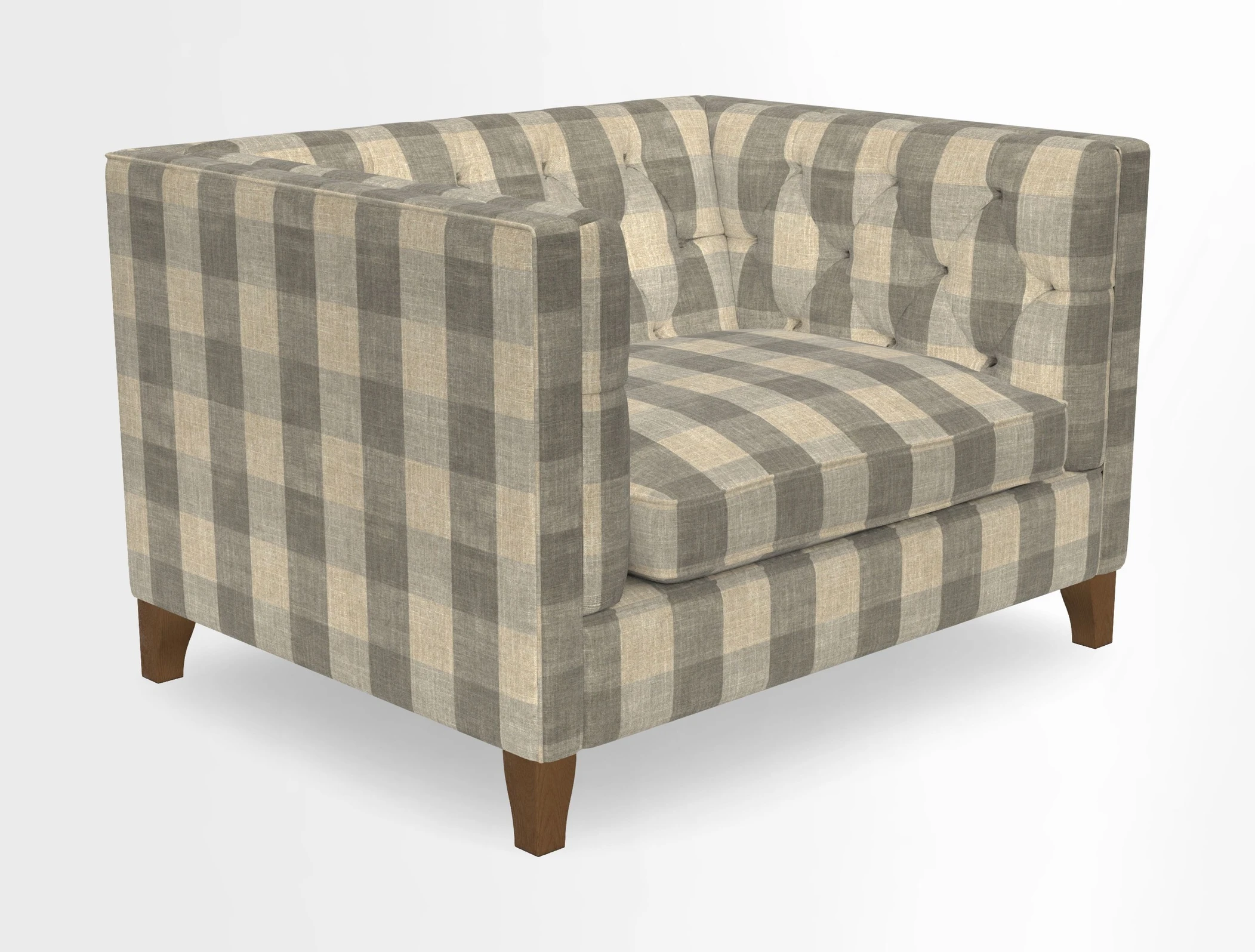 Haresfield Snuggler Dipped Arms in Mohair Lichen Seat Cushion in RHS Gertrude Jekyll Meadow Flower Olive and Scatters in RHS Gertrude Jekyll Folklore Olive