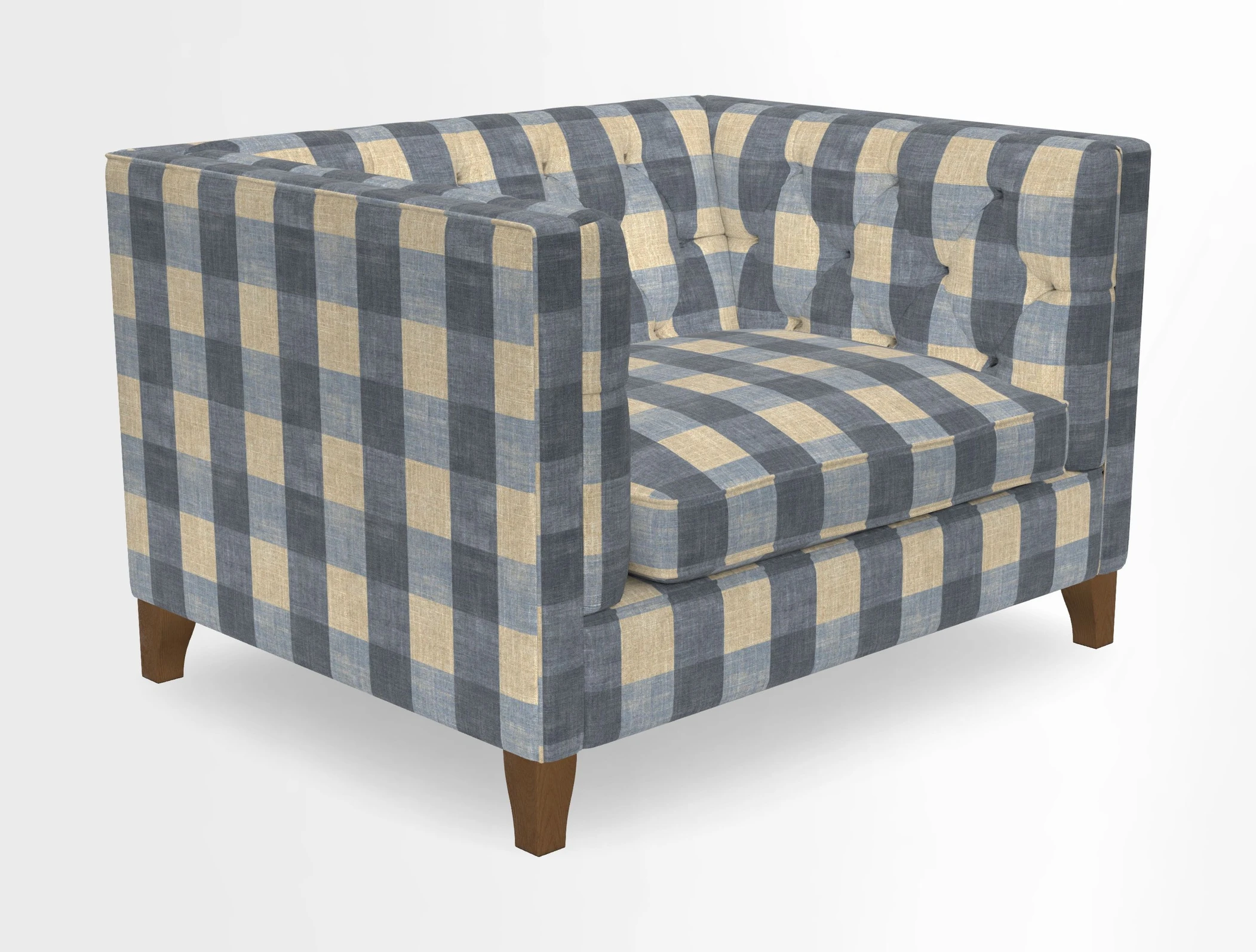Haresfield Snuggler Dipped Arms in Mohair Lichen Seat Cushion in RHS Gertrude Jekyll Meadow Flower Olive and Scatters in RHS Gertrude Jekyll Folklore Olive