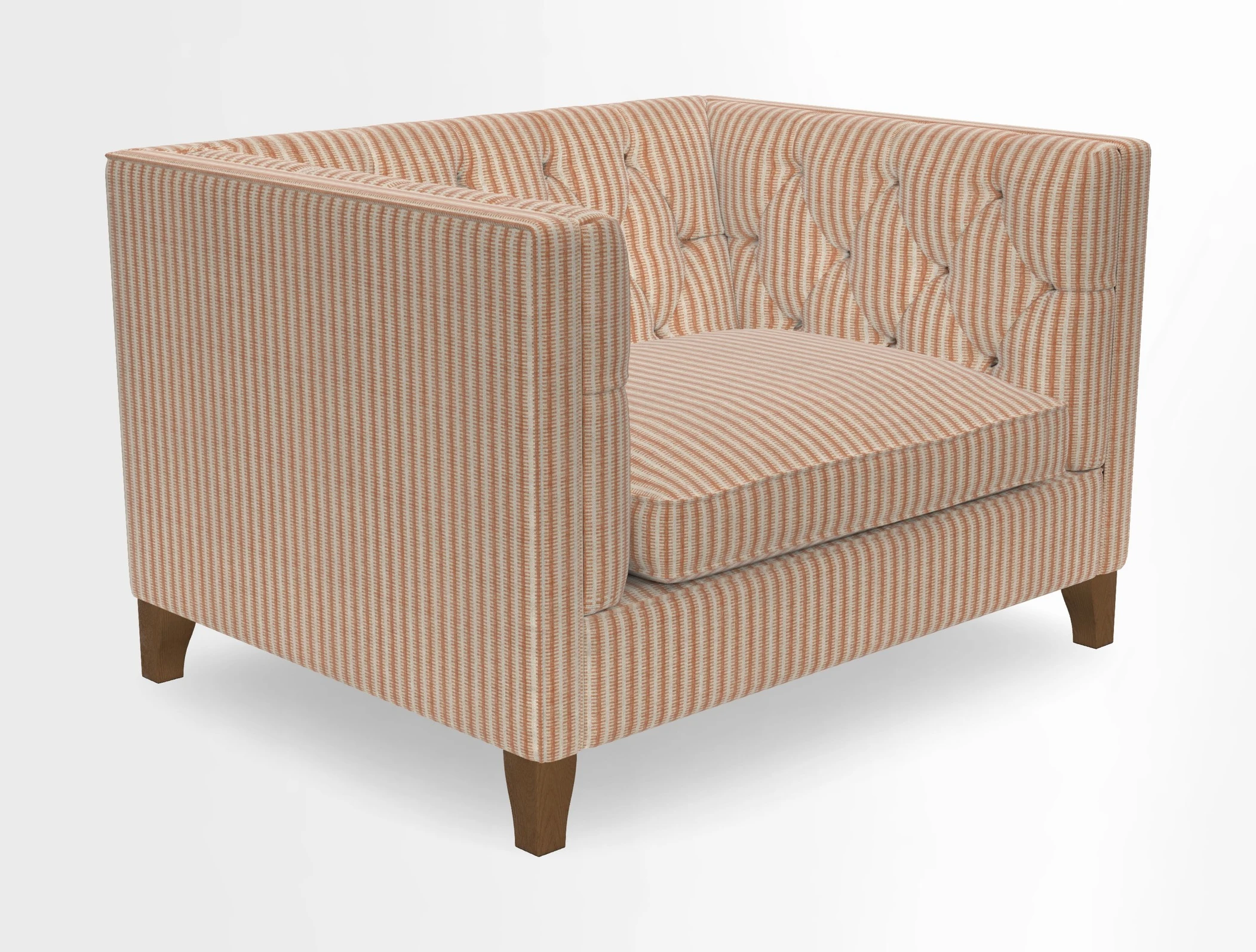Haresfield Snuggler Dipped Arms in Mohair Lichen Seat Cushion in RHS Gertrude Jekyll Meadow Flower Olive and Scatters in RHS Gertrude Jekyll Folklore Olive