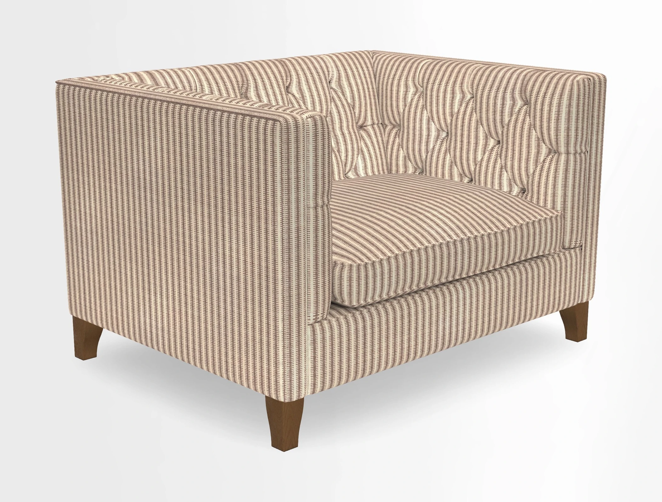 Haresfield Snuggler Dipped Arms in Mohair Lichen Seat Cushion in RHS Gertrude Jekyll Meadow Flower Olive and Scatters in RHS Gertrude Jekyll Folklore Olive
