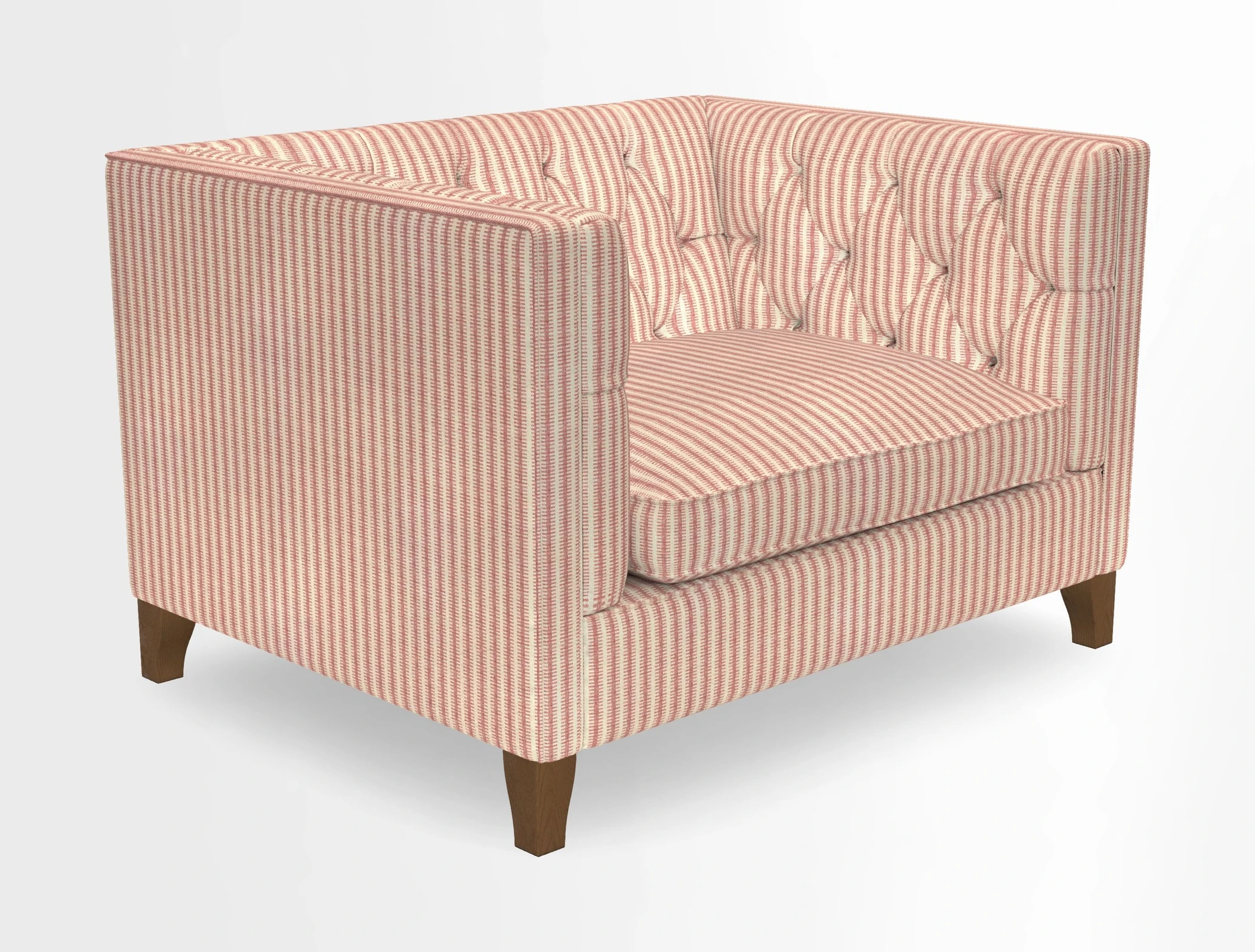 Haresfield Snuggler Dipped Arms in Mohair Lichen Seat Cushion in RHS Gertrude Jekyll Meadow Flower Olive and Scatters in RHS Gertrude Jekyll Folklore Olive