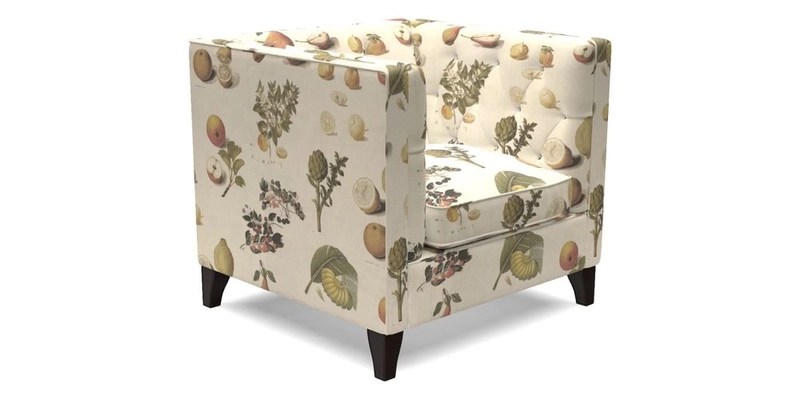 Haresfield Chair in Two Tone Plain Biscuit