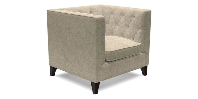 Haresfield Chair in Two Tone Plain Biscuit