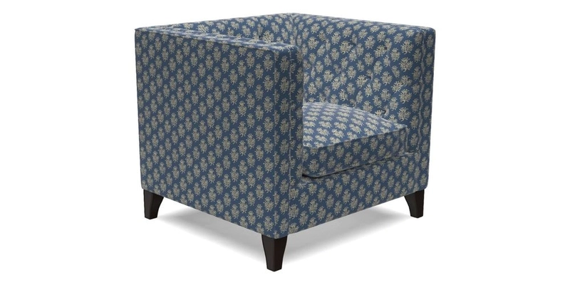 Haresfield Chair in Two Tone Plain Biscuit