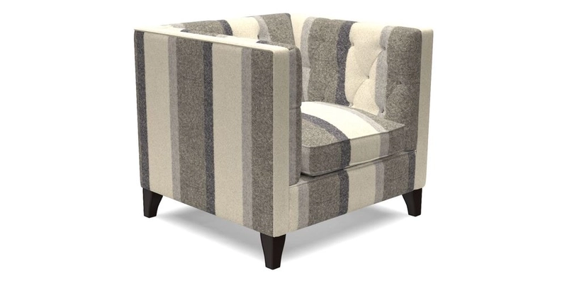 Haresfield Chair in Two Tone Plain Biscuit