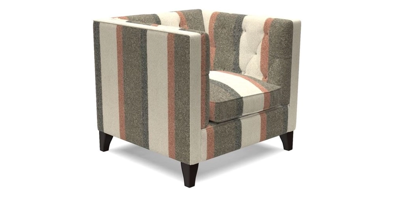 Haresfield Chair in Two Tone Plain Biscuit