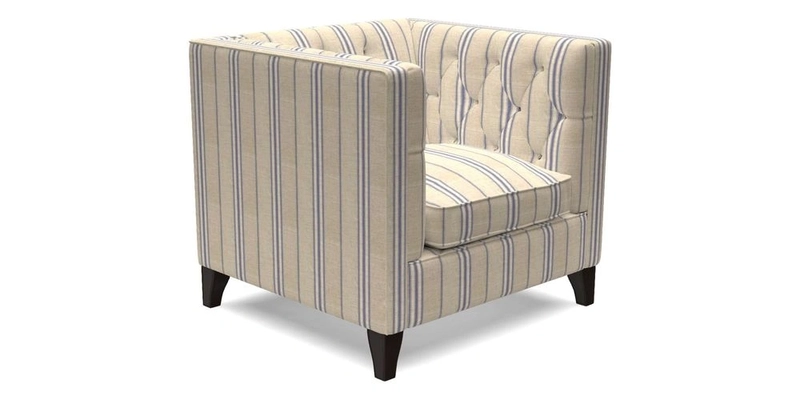 Haresfield Chair in Two Tone Plain Biscuit